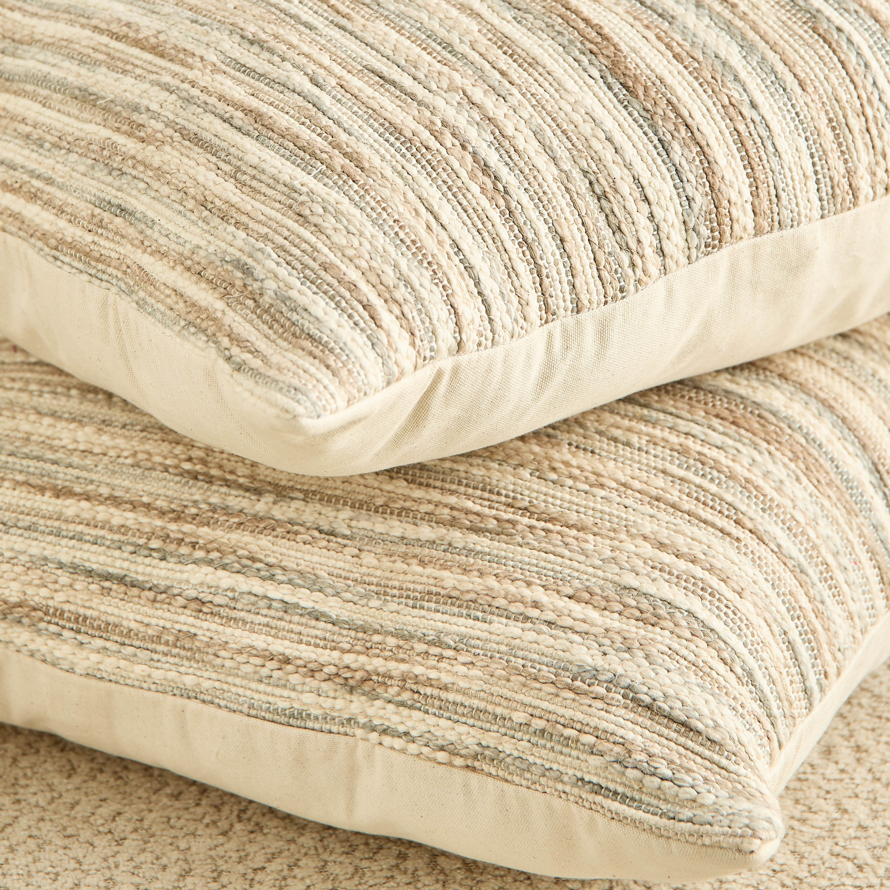 طقم وسادة محشوة من قطعتين من كوزي ديو - 50×50 سم-hbxlivingroom-furnishings-cushionsandcovers-filledcushions-image-7