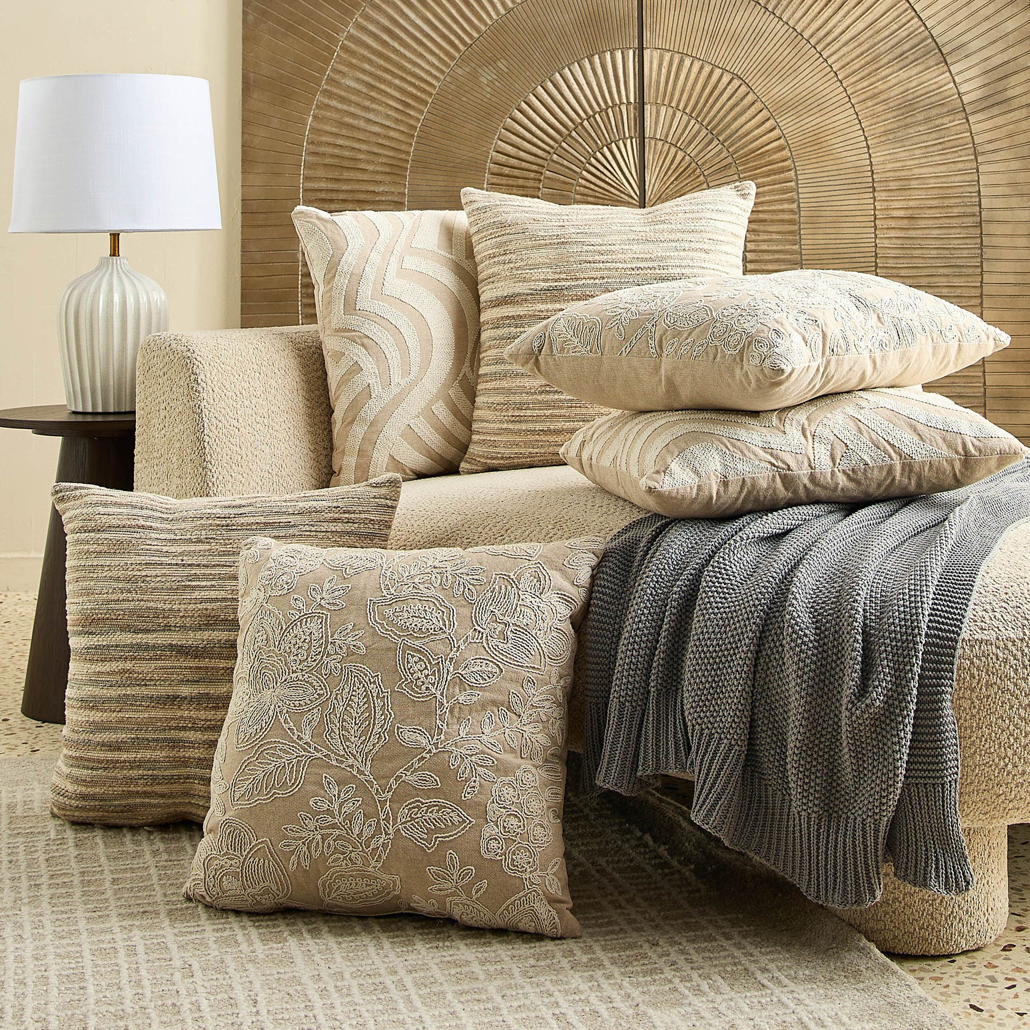 طقم وسادة محشوة من قطعتين من كوزي ديو - 50×50 سم-hbxlivingroom-furnishings-cushionsandcovers-filledcushions-image-8