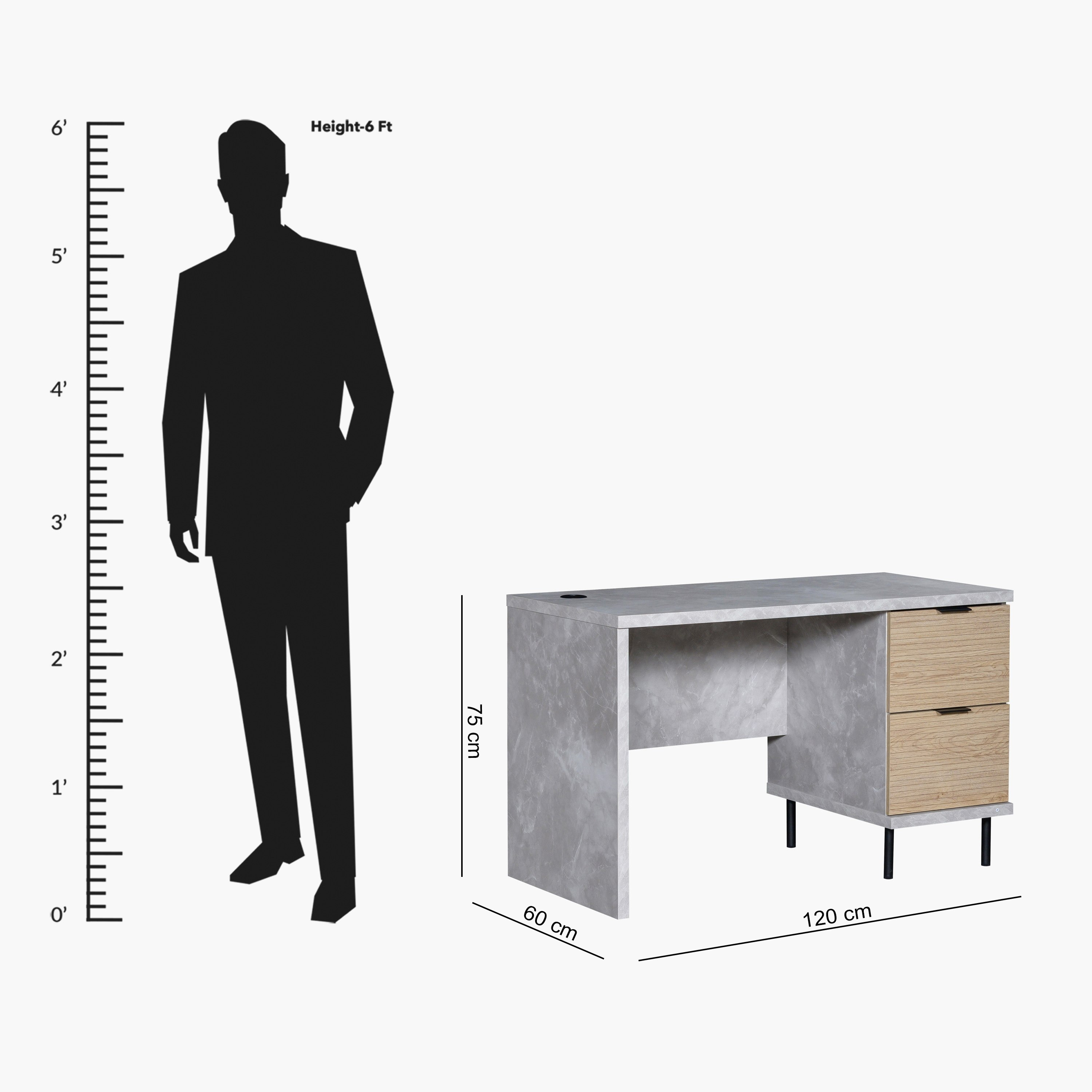 مكتب دراسة بدرجين من أرينا-hbxfurniture-office-desks-image-13
