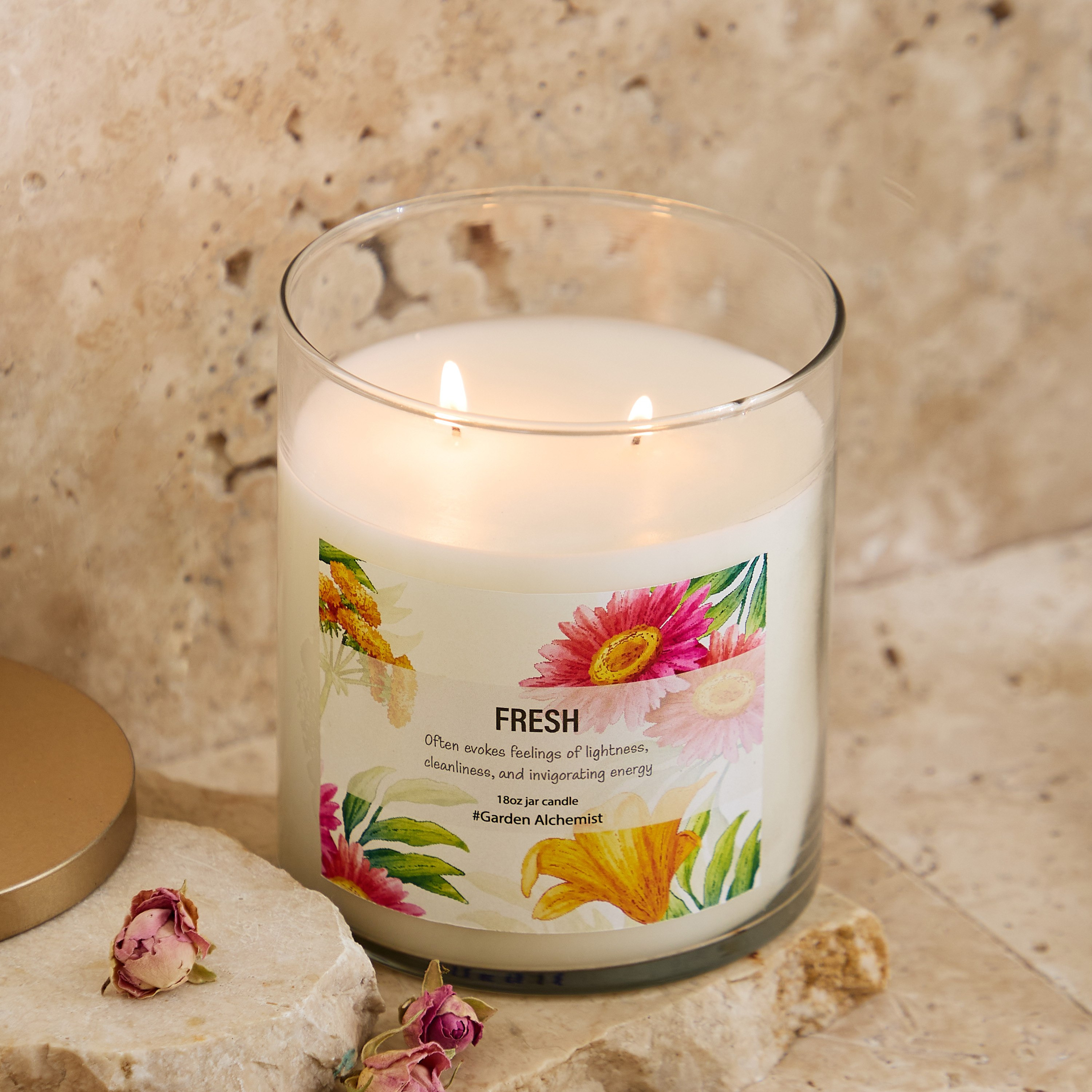 Aure Fragrance Jar Candle with Metal Lid - 510 g-PROMO_HB_AE_BUY2FOR39_010626-image-2