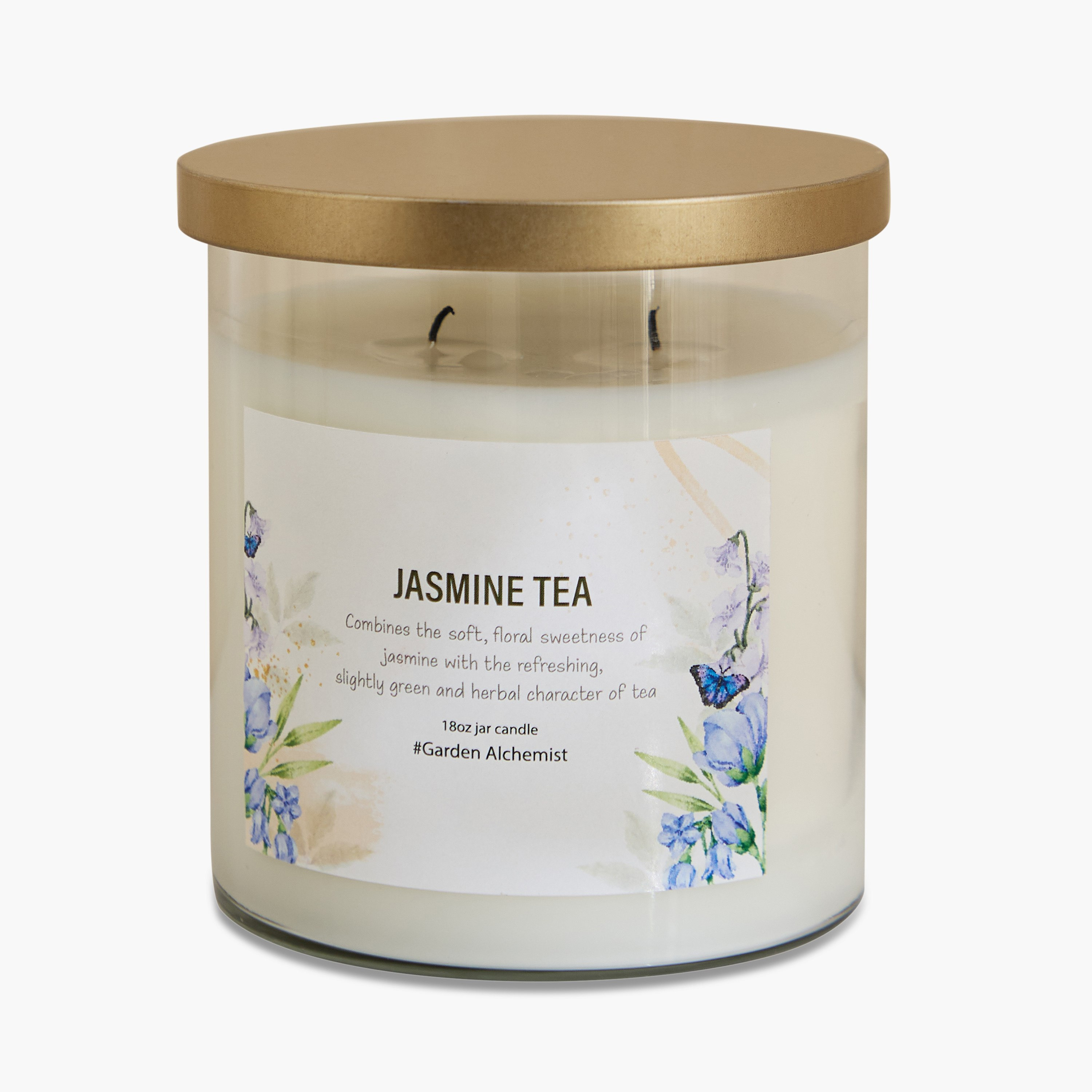 Aure Jasmine Tea Fragrance Jar Candle with Metal Lid - 510 g-PROMO_HB_AE_BUY2FOR39_010626-image-5