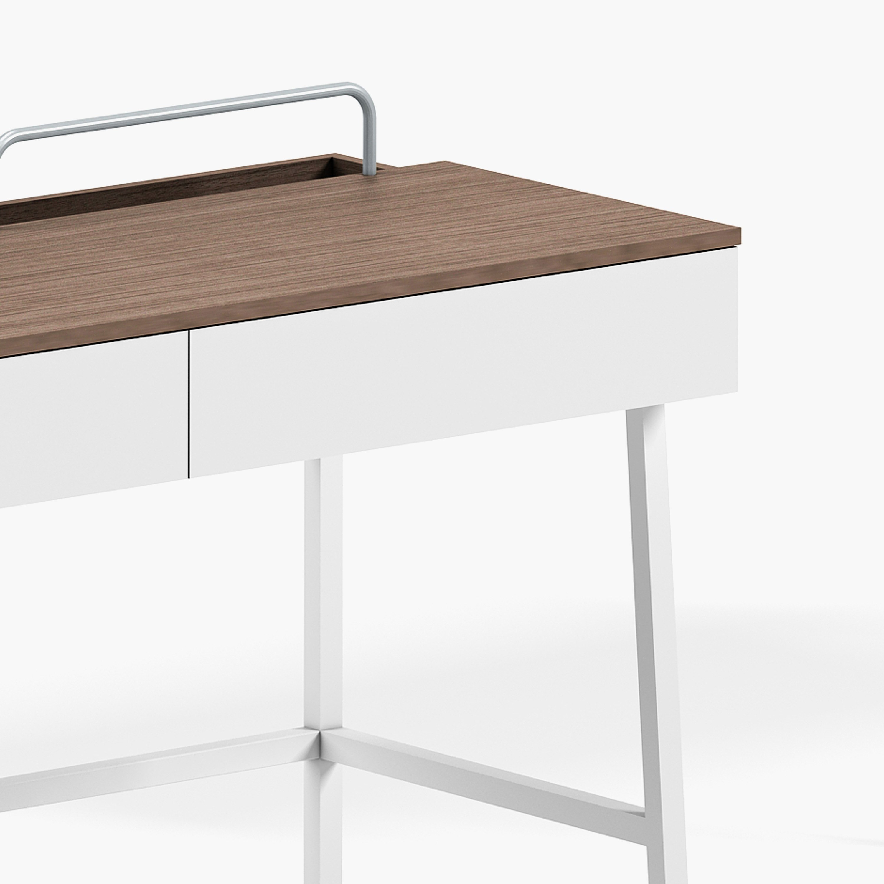 مكتب دراسة مع درجين وصينية مقبس من فيستا-hbxfurniture-office-desks-image-10