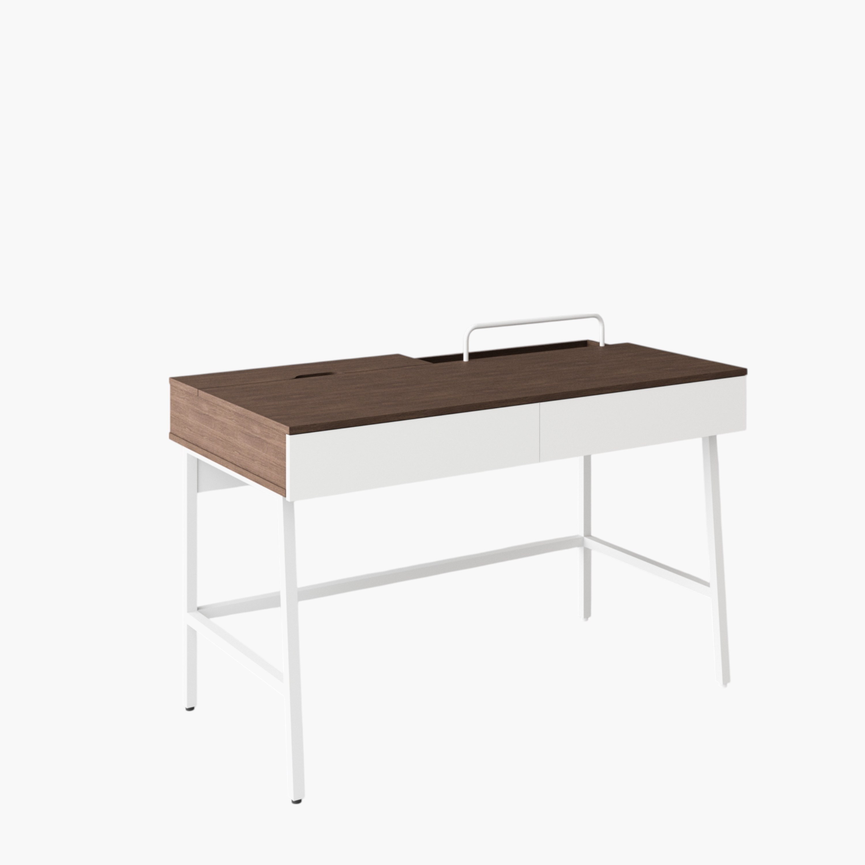 مكتب دراسة مع درجين وصينية مقبس من فيستا-hbxfurniture-office-desks-image-2