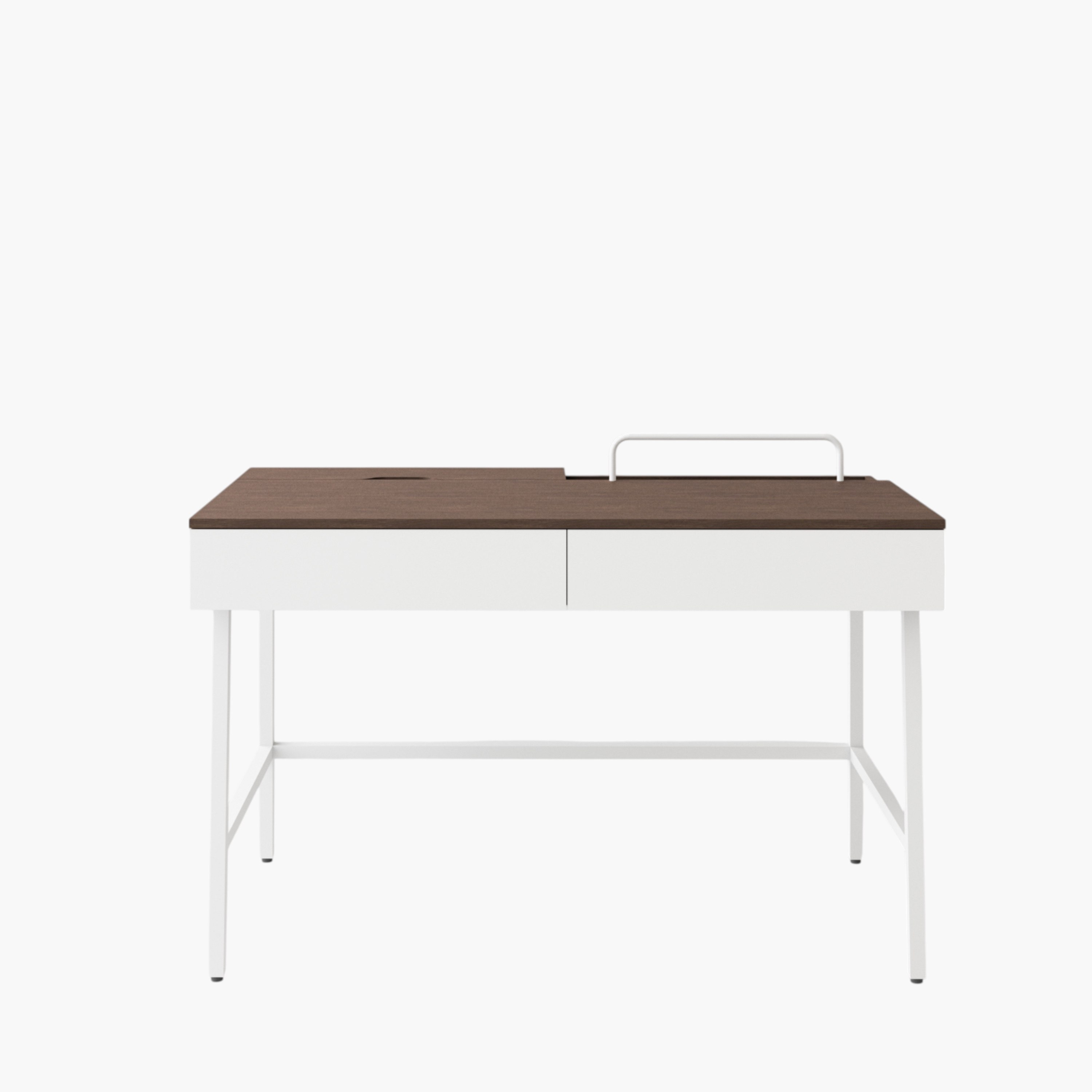 مكتب دراسة مع درجين وصينية مقبس من فيستا-hbxfurniture-office-desks-image-3