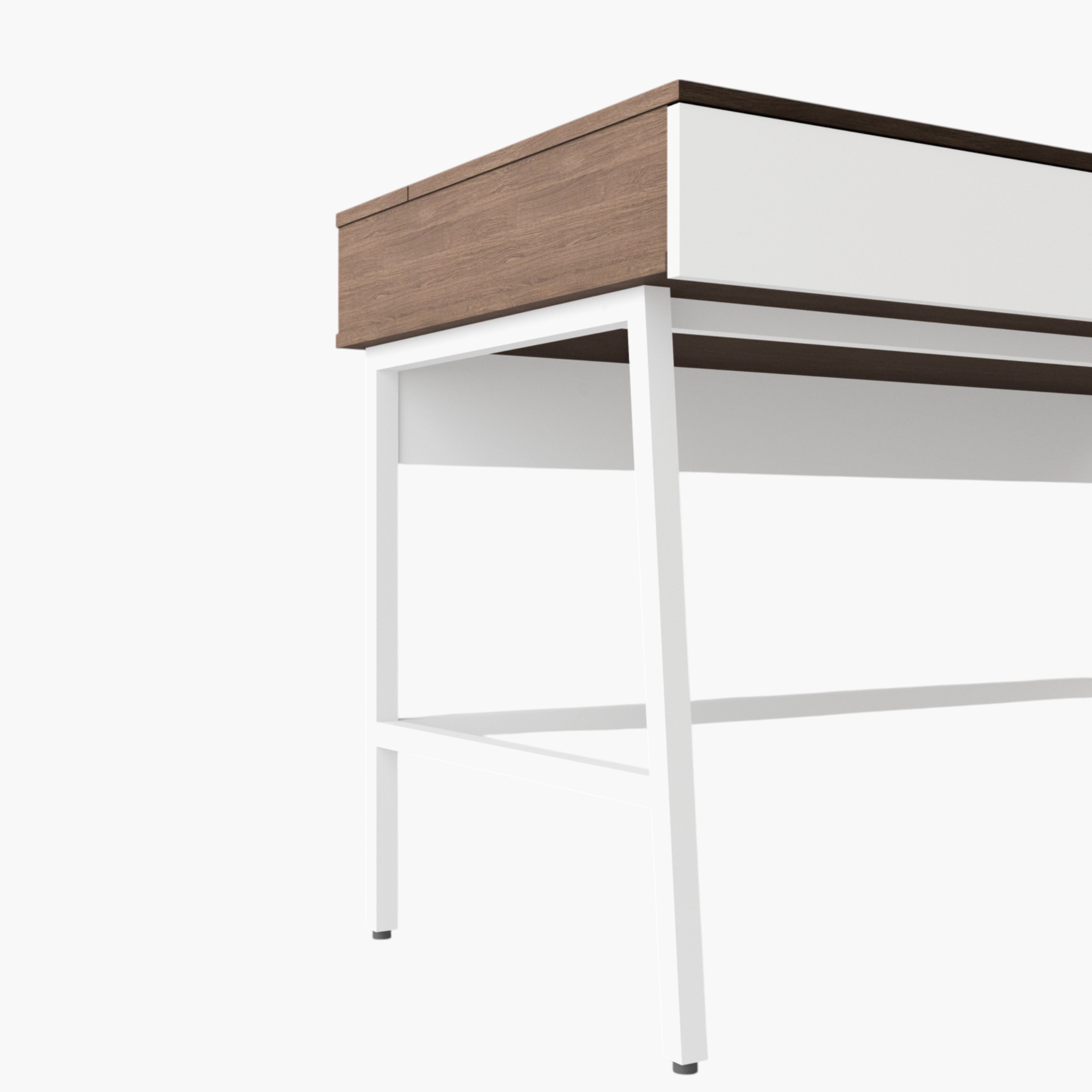 مكتب دراسة مع درجين وصينية مقبس من فيستا-hbxfurniture-office-desks-image-6