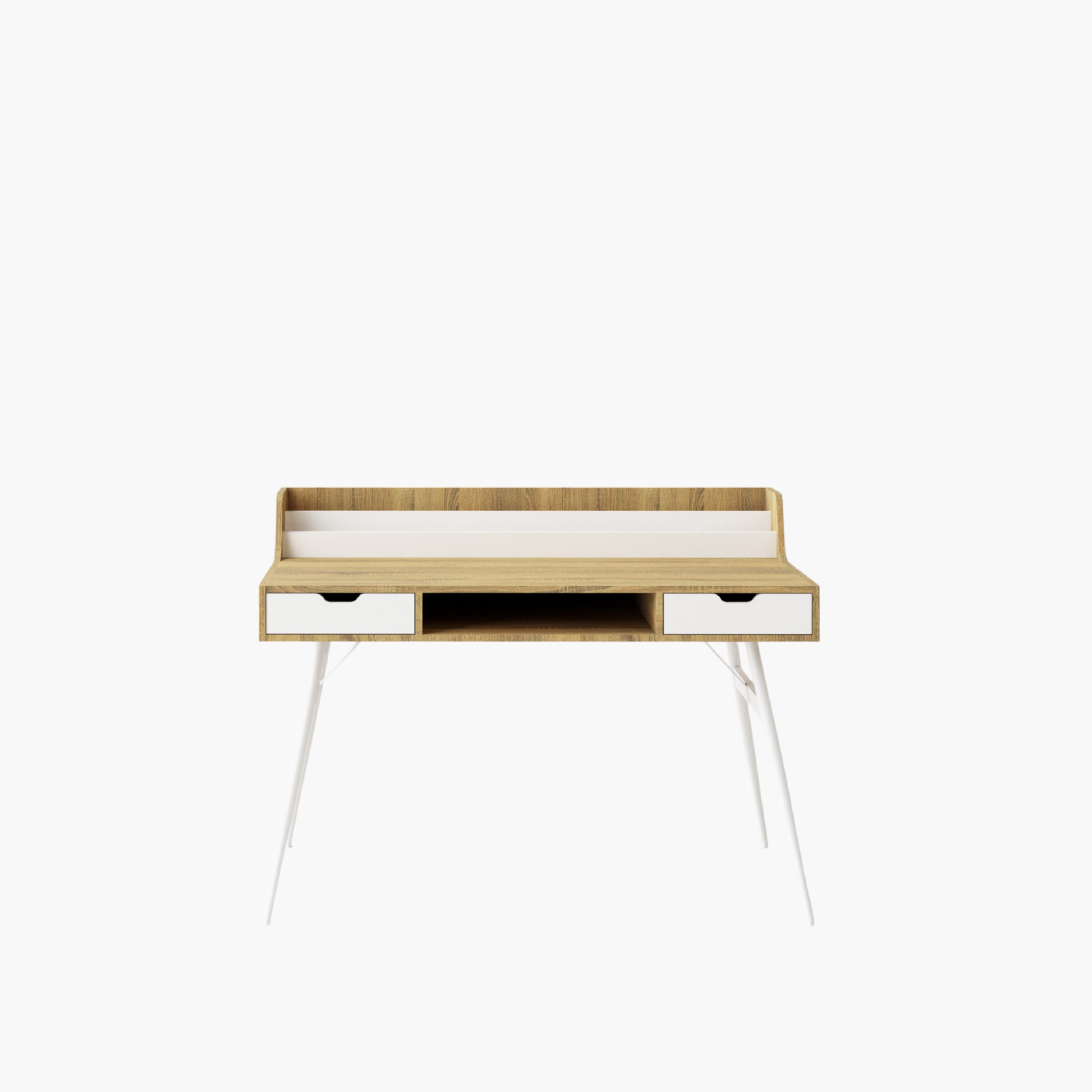 Movo Jade 2-Drawer Study Desk with Book Holder-hbxfurniture-office-desks-image-3