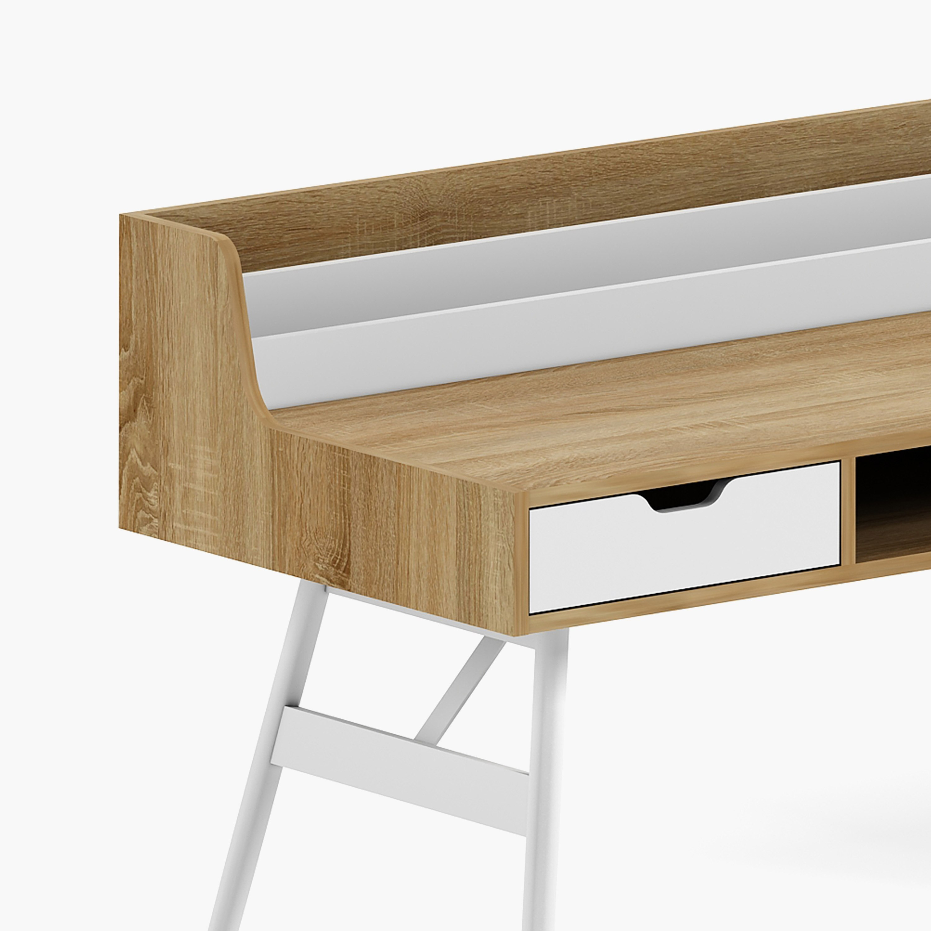 Movo Jade 2-Drawer Study Desk with Book Holder-hbxfurniture-office-desks-image-7