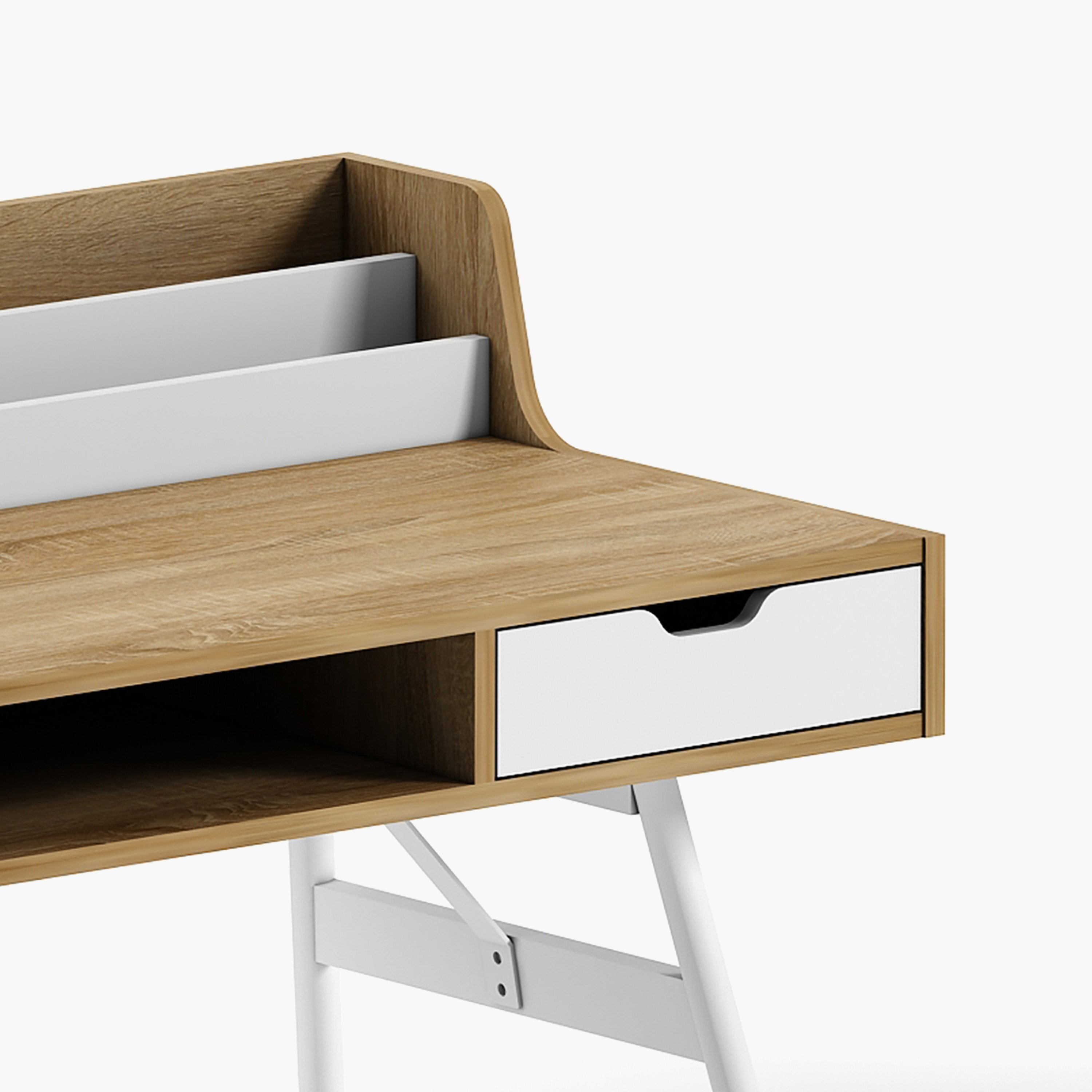 Movo Jade 2-Drawer Study Desk with Book Holder-hbxfurniture-office-desks-image-8
