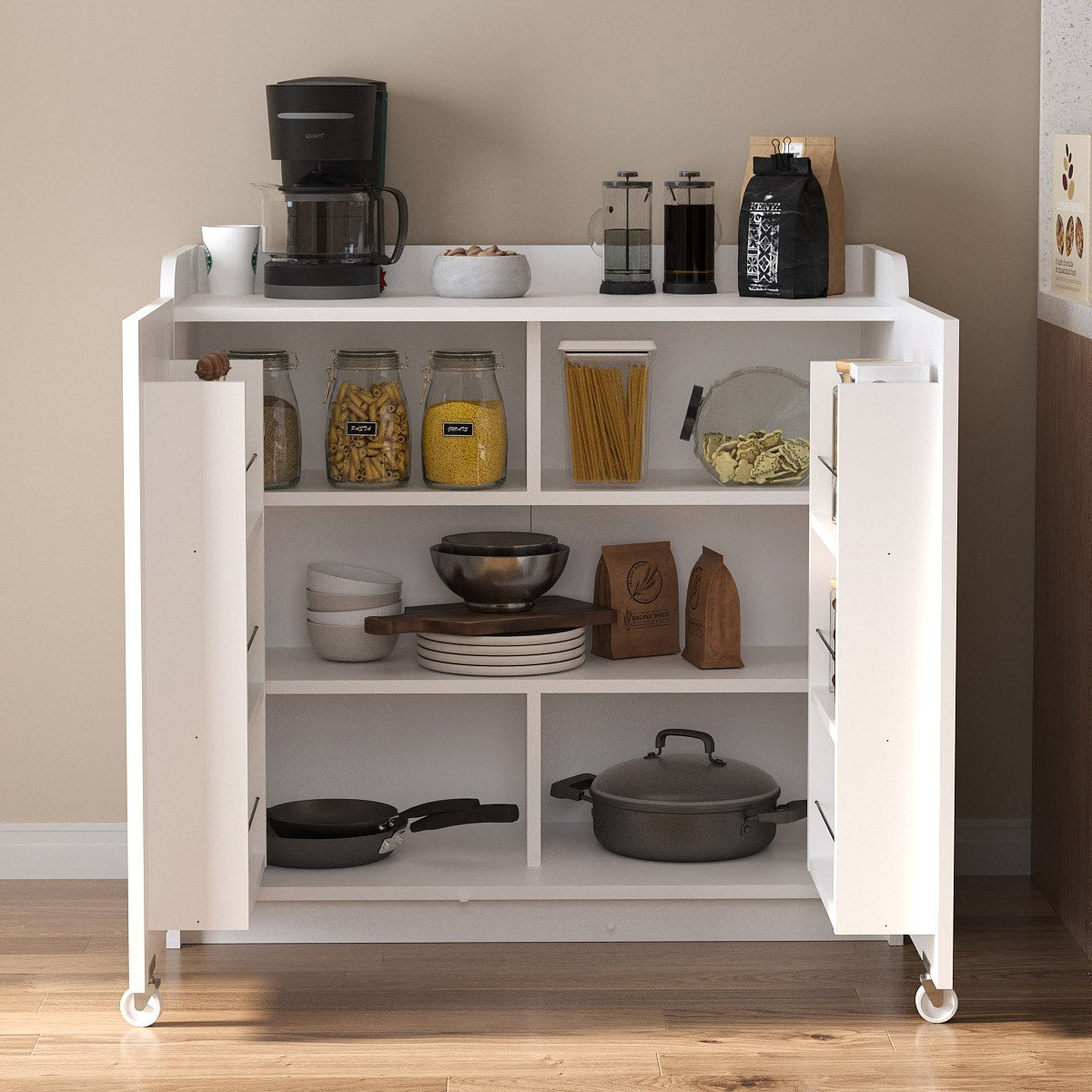 خزانة مؤن للمطبخ ببابين من مودوليكس فارجو-hbxfurniture-diningroom-buffetsandsideboards-image-3