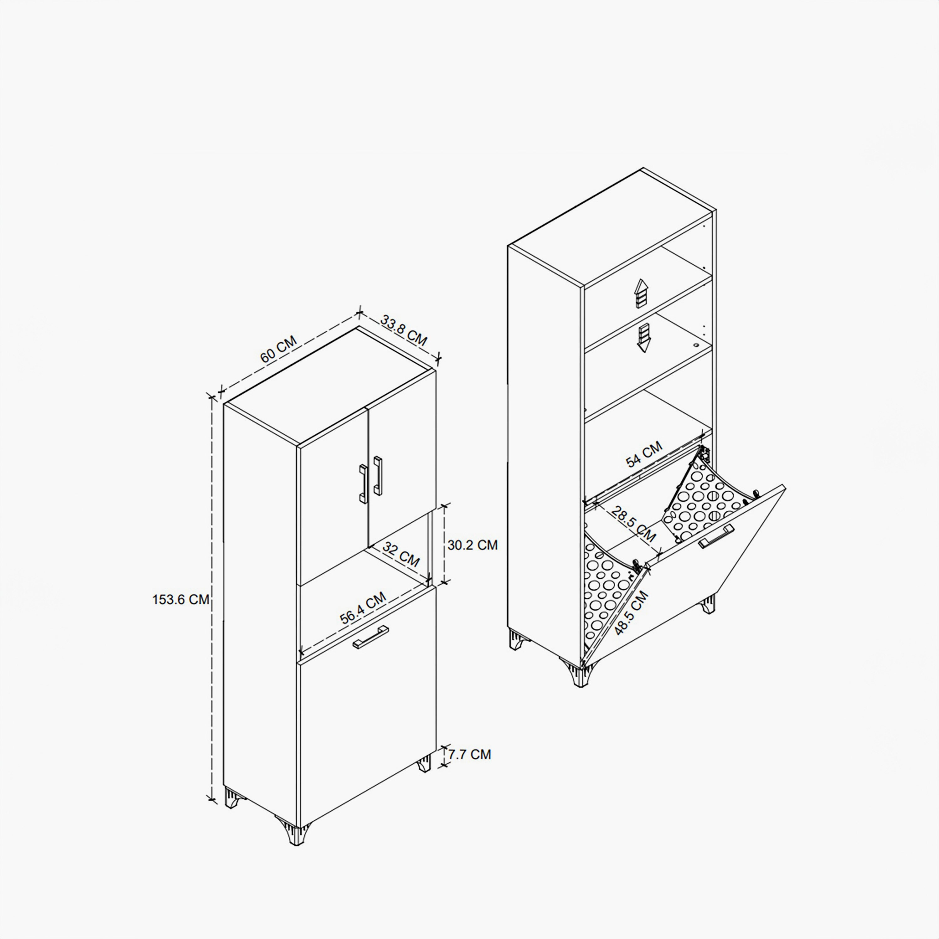Modulix Fargo 2-Door Bathroom Cabinet with Laundry Bag-PROMO_HB_SA_HBX10_TH1000_NEW_031025-image-6