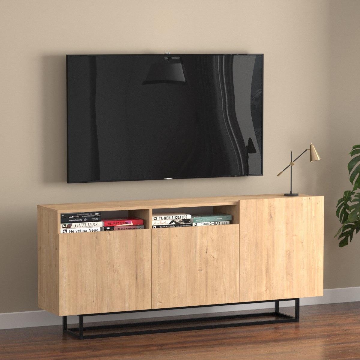 وحدة تلفزيون حتى 75 بوصة من مودوليكس سكايلا-hbxlivingroom-mediaunitsandstorage-tvunits-image-1