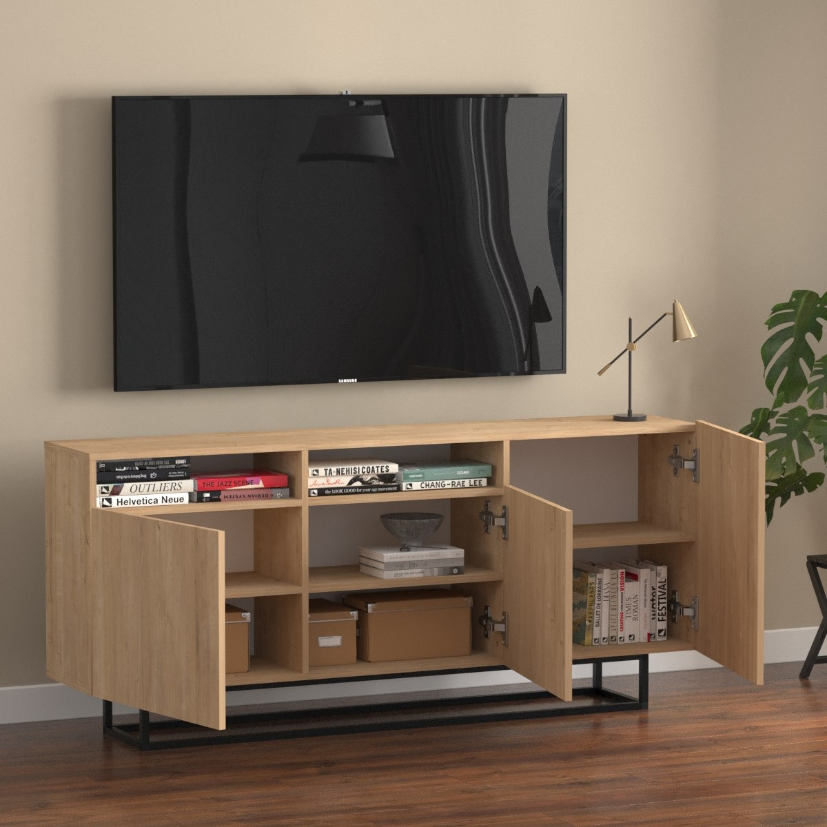 وحدة تلفزيون حتى 75 بوصة من مودوليكس سكايلا-hbxlivingroom-mediaunitsandstorage-tvunits-image-2