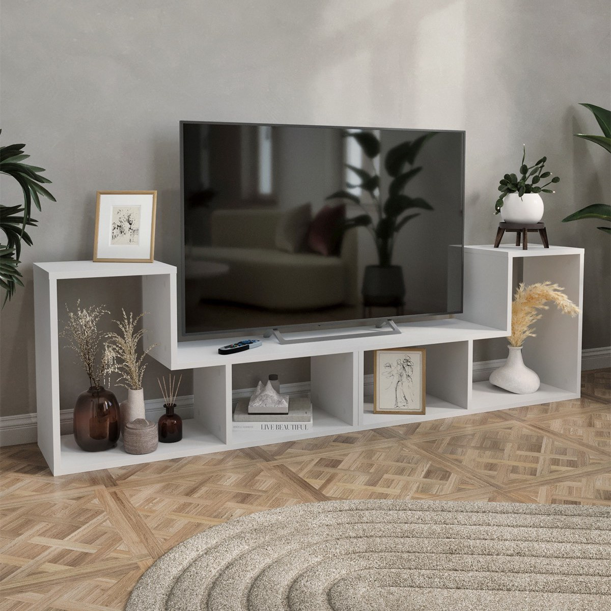 Buy Modulix Ansley TV Unit For TVs up to 50 inches Online in Bahrain ...