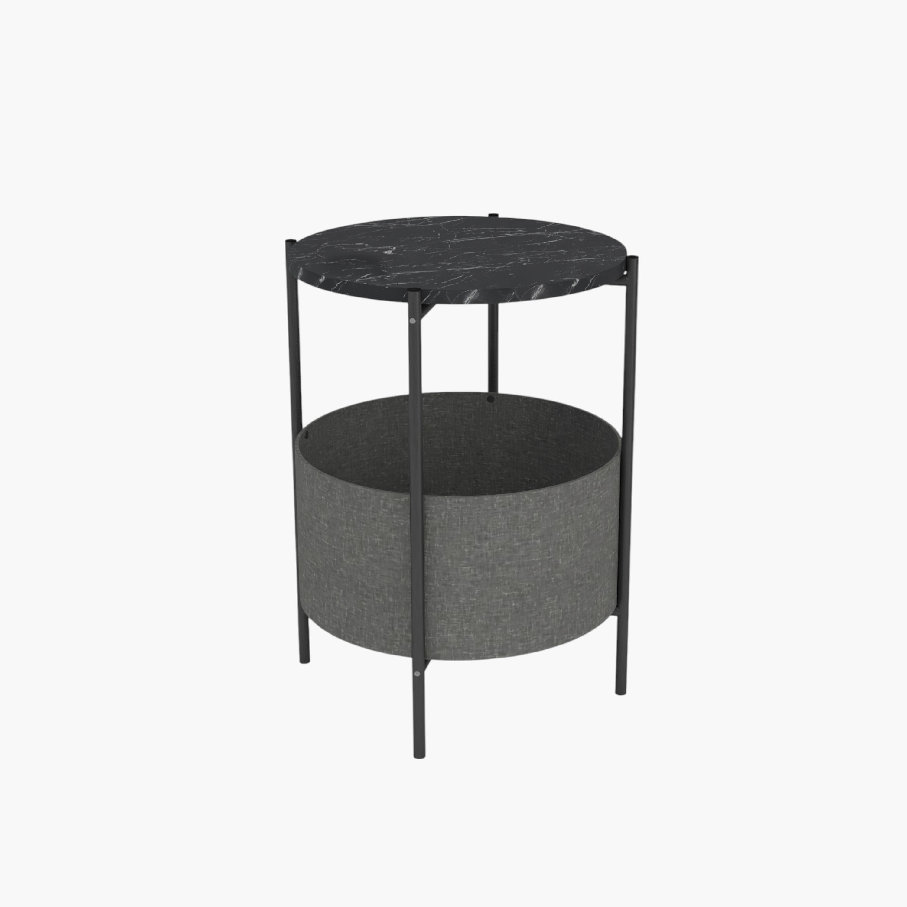 طاولة جانبية مستديرة مع سطح قابل للفصل وشنطة من مودوليكس أسما-hbxfurniture-livingroom-endtables-image-6