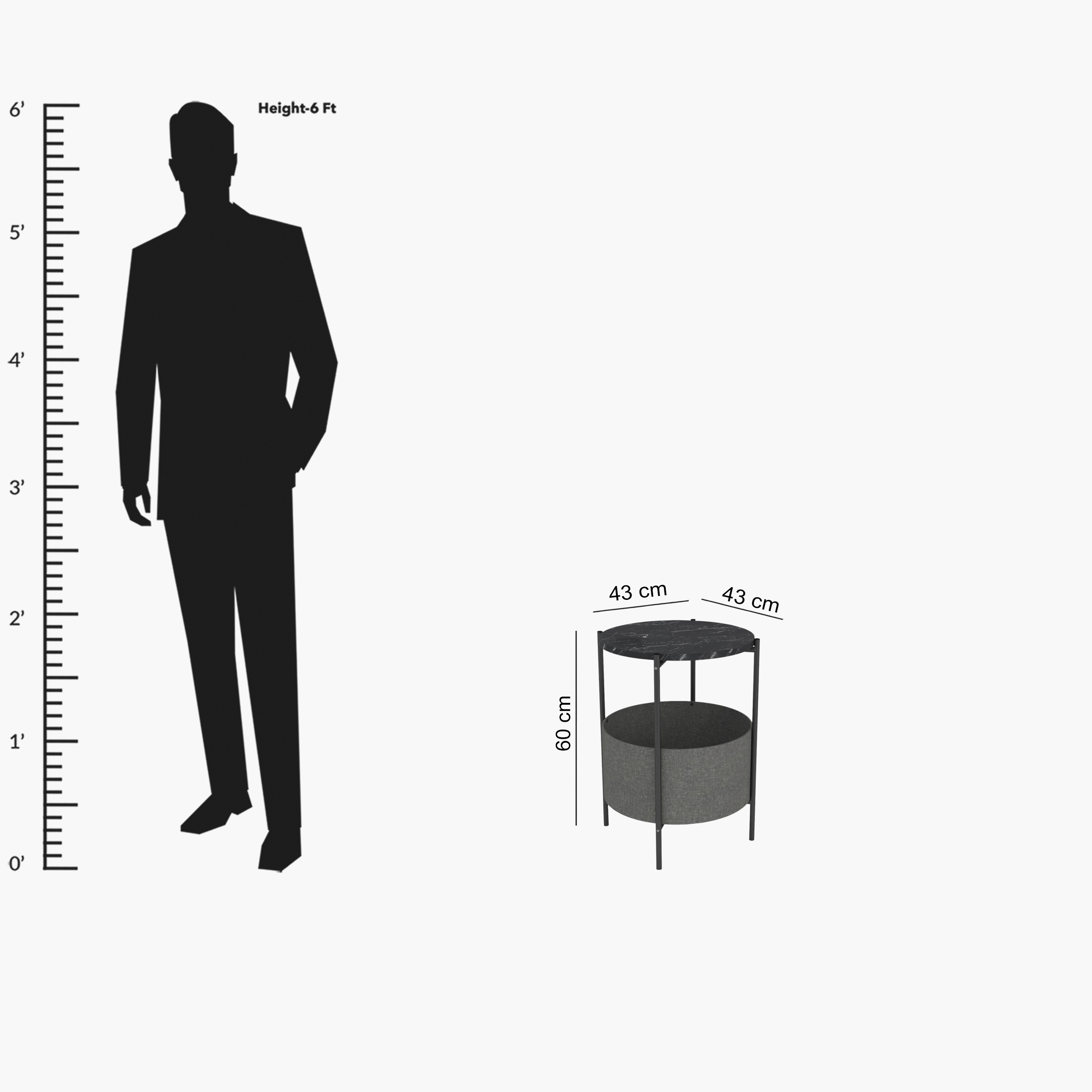 طاولة جانبية مستديرة مع سطح قابل للفصل وشنطة من مودوليكس أسما-hbxfurniture-livingroom-endtables-image-8
