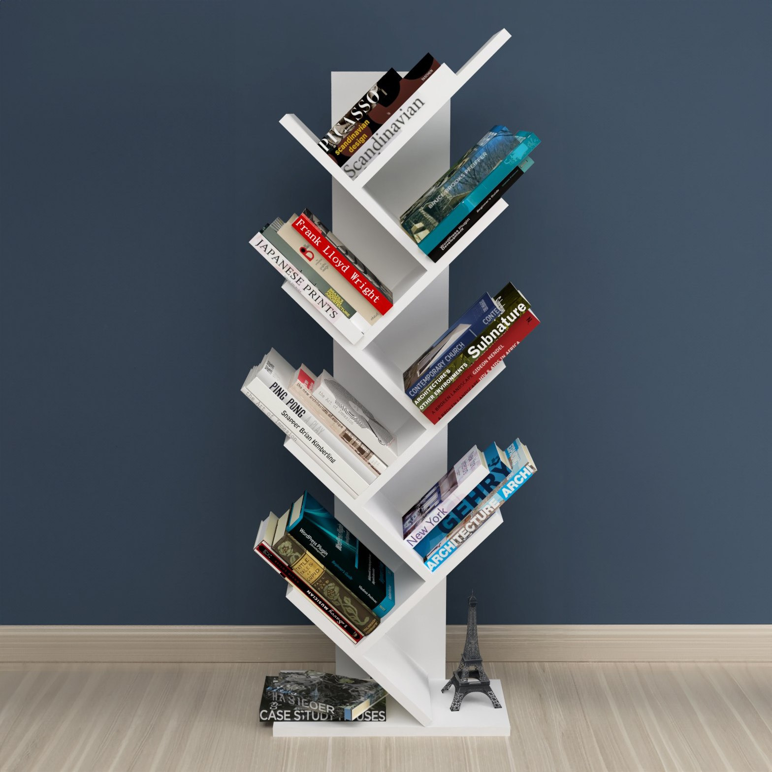 خزانة كتب تصميم شجرة 8 مستويات من مودوليكس فارجو-hbxfurniture-office-bookcases-image-3