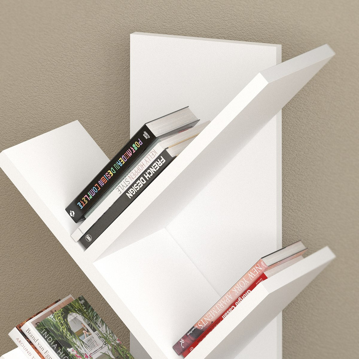 خزانة كتب تصميم شجرة 8 مستويات من مودوليكس فارجو-hbxfurniture-office-bookcases-image-6