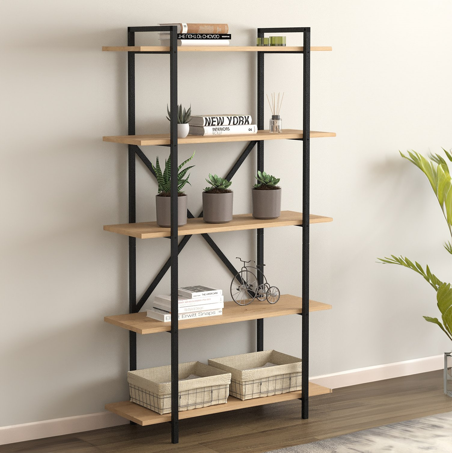 رف كتب 5 طوابق غوت من مودوليكس فارجو-hbxfurniture-office-bookcases-image-1