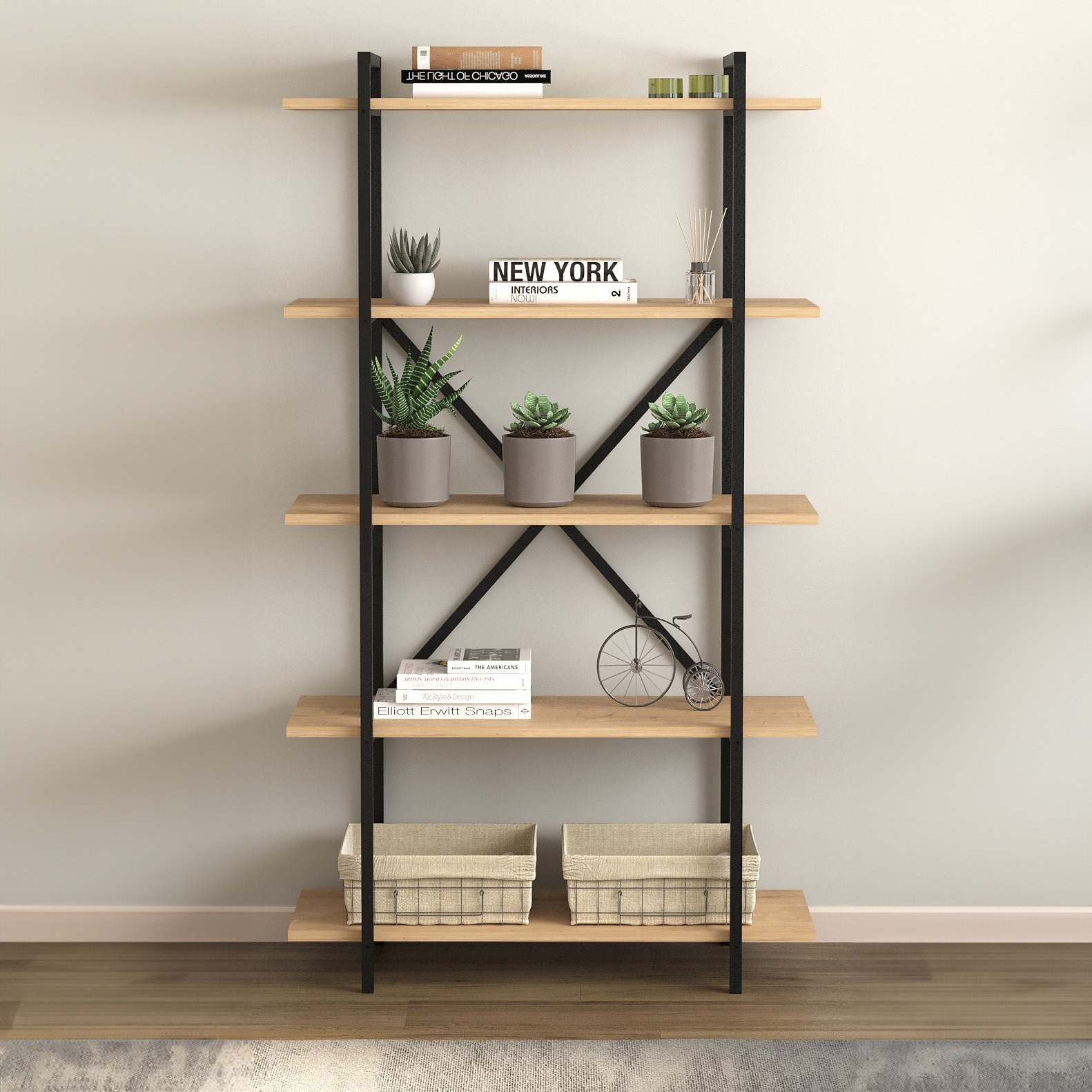 رف كتب 5 طوابق غوت من مودوليكس فارجو-hbxfurniture-office-bookcases-image-2