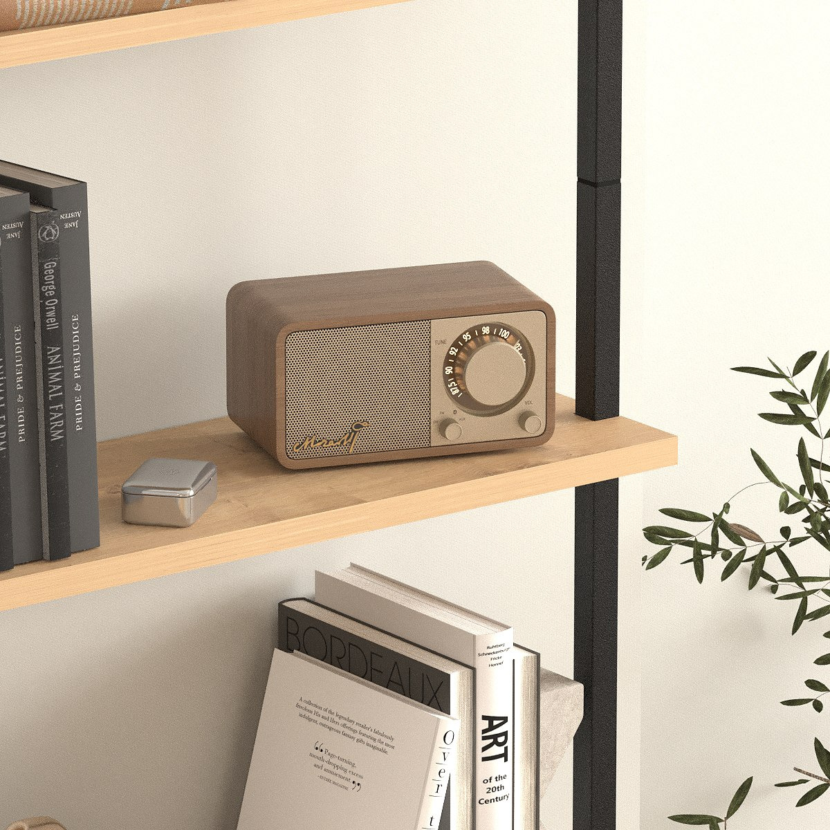 Modulix Fargo Jude 4-Tier Wall Mounted Bookshelf-hbxfurniture-office-bookcases-image-4