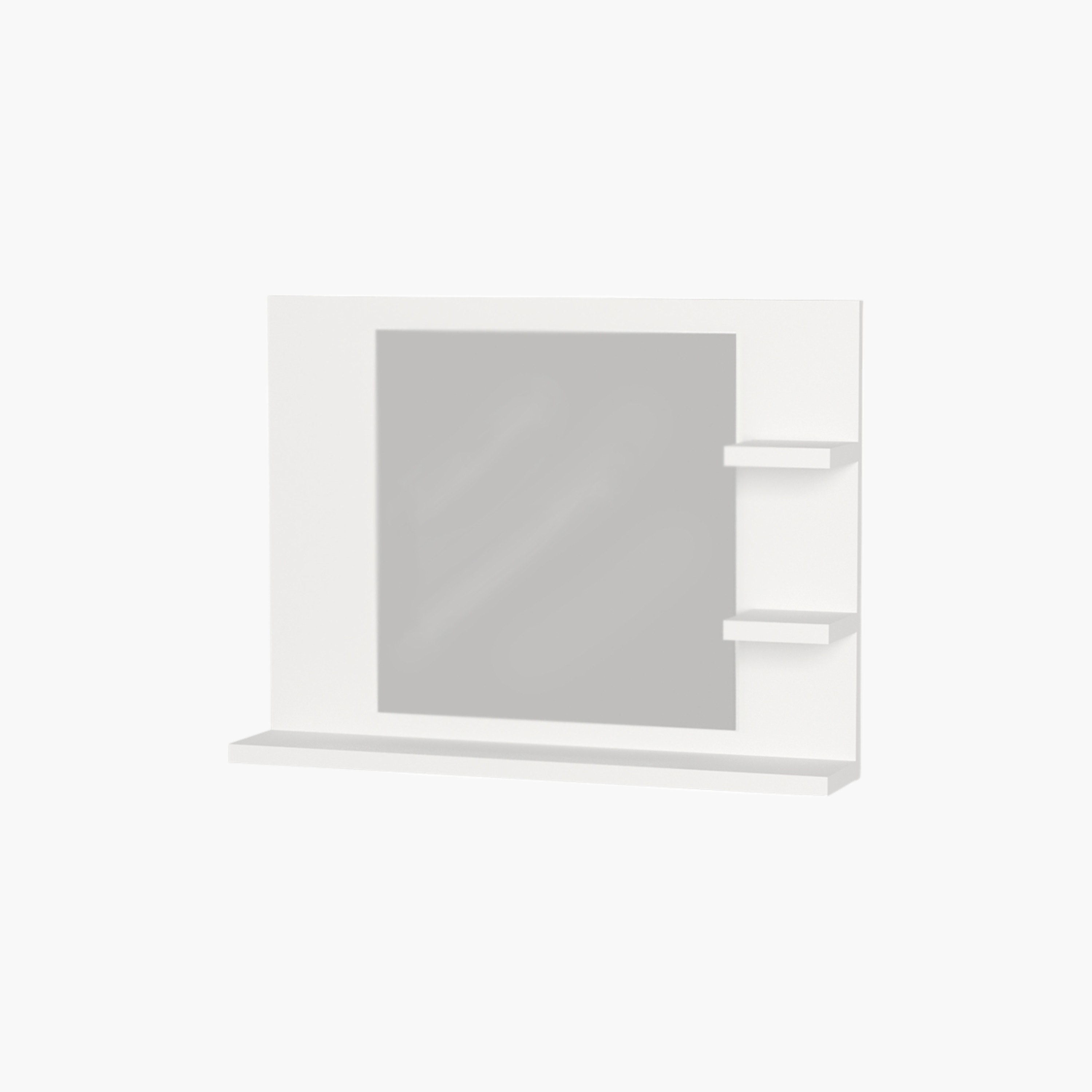 Modulix Fargo Genova 3D Bathroom Shelf with Mirror-hbxdecorandfurnishings-bathroomaccessories-bathroomstorage-image-4