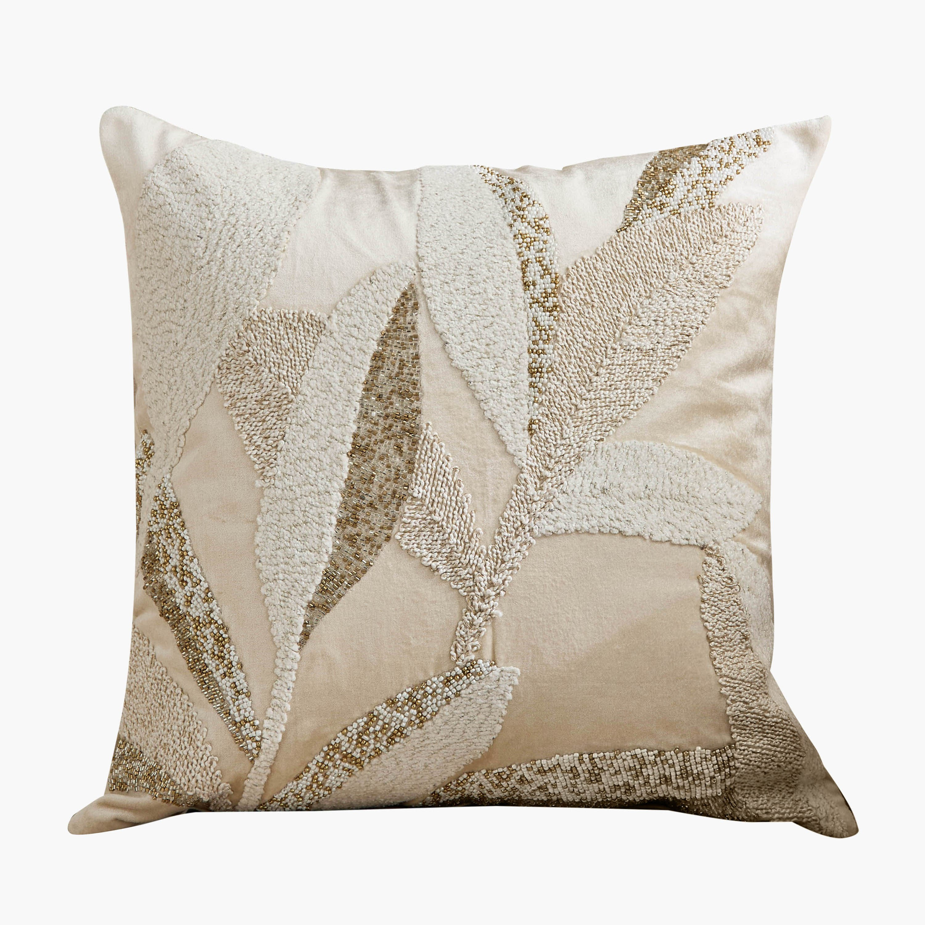 Petra Formora Leaf Filled Cushion - 50x50 cm-hbxhomeware-hbxbedroom-image-6
