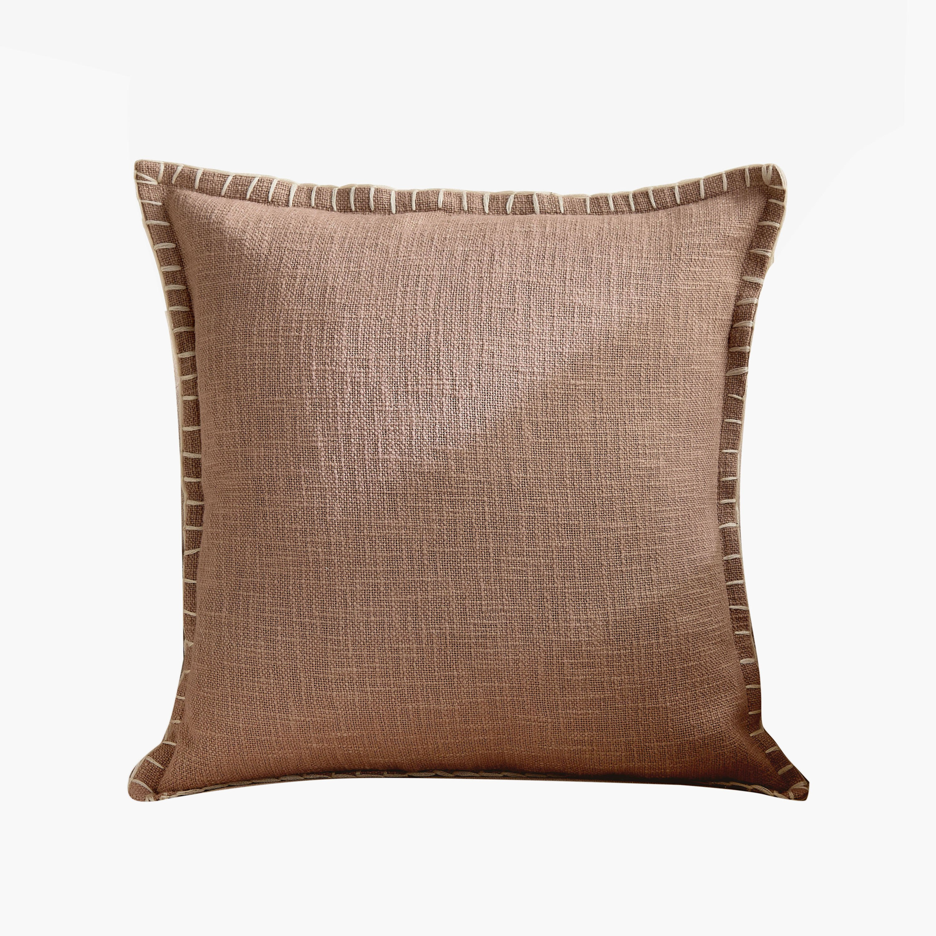 وسادة محشوة سادة بدرزات من بيودرا - 50x50 سم-hbxhomeware-hbxbedroom-image-6