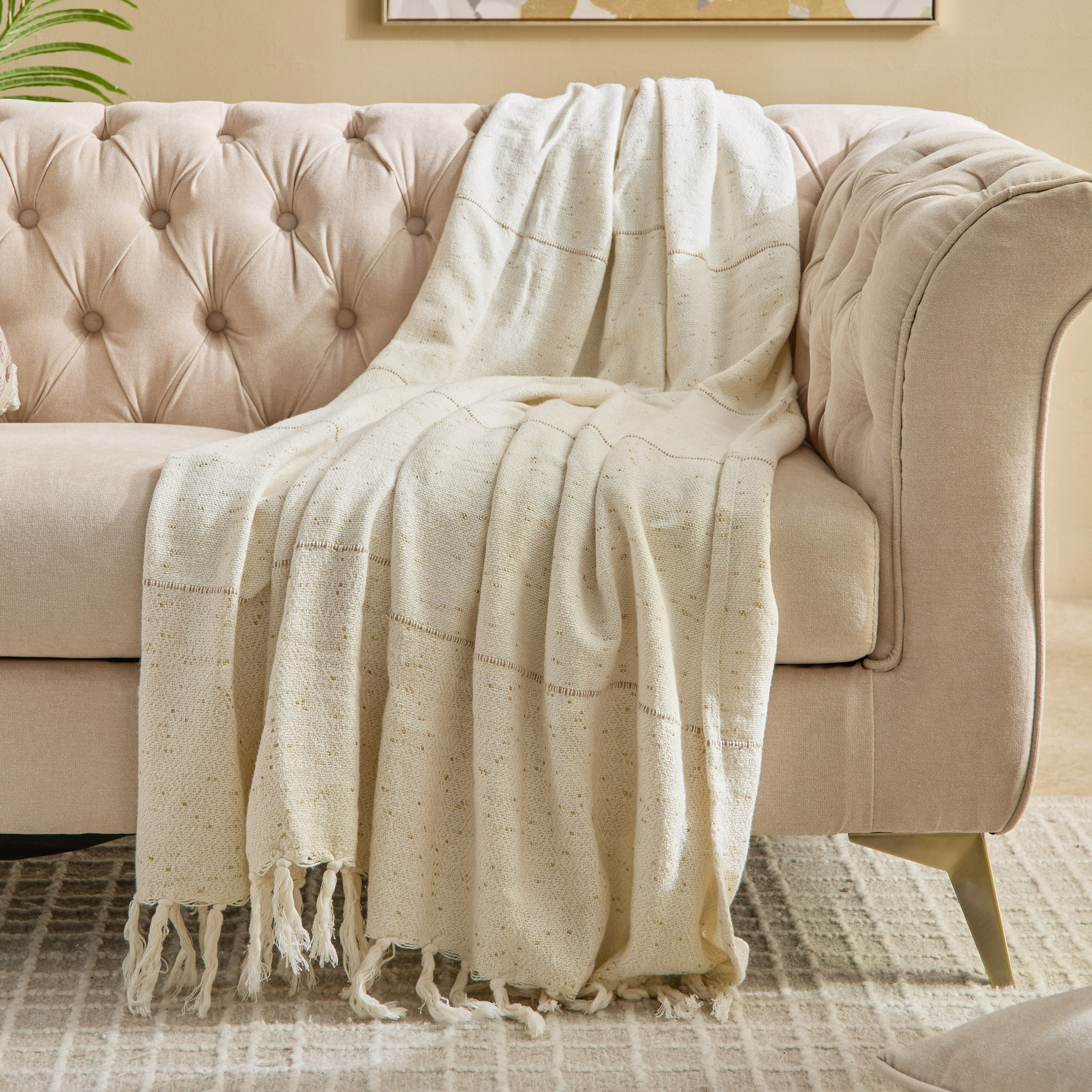 بطانية خفيفة لوريكس لينو من بيترا - 130x170 سم-hbxdecorandfurnishings-bedding-throws-image-1
