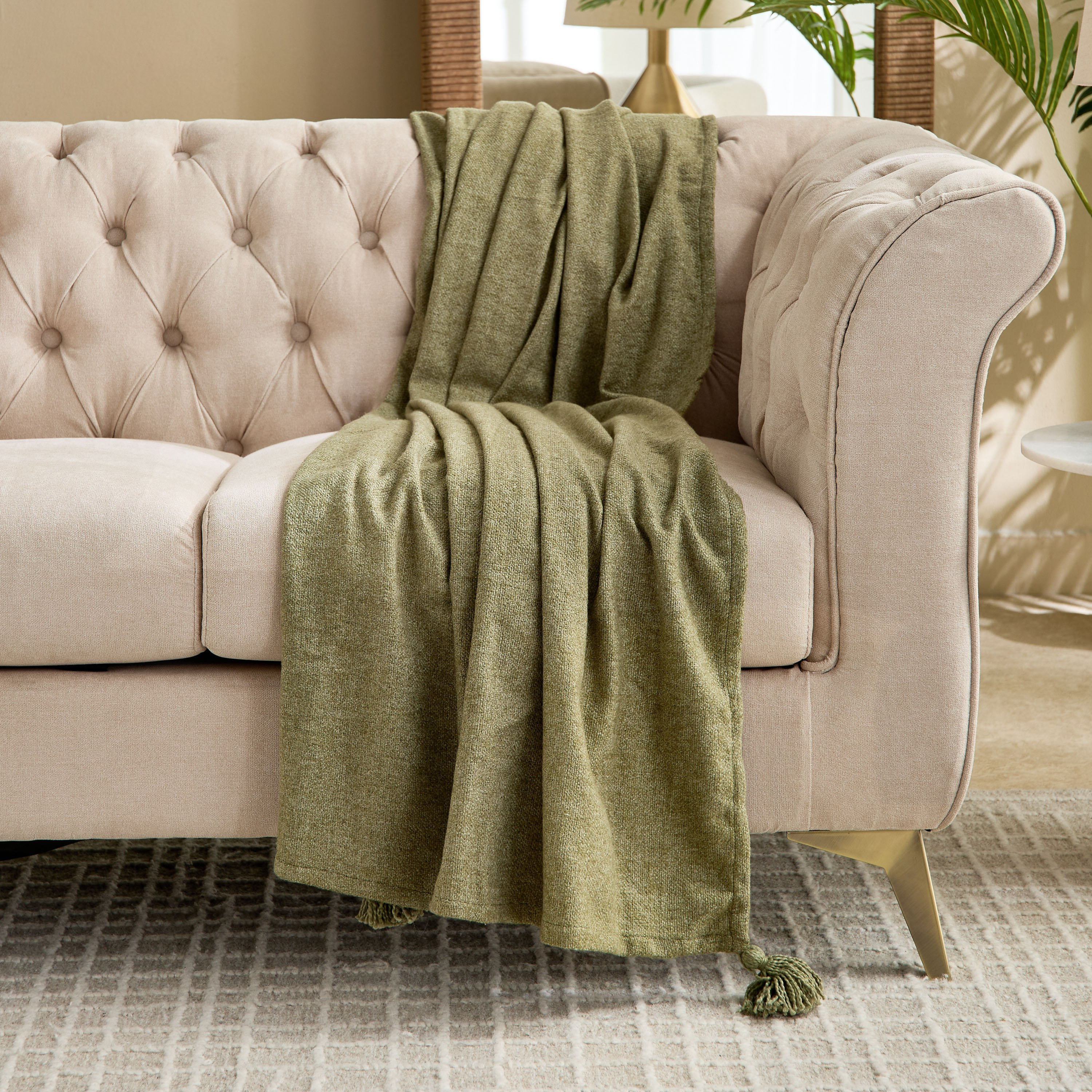 بطانية خفيفة شينيل من فوليرا - 130x170 سم-hbxdecorandfurnishings-bedding-throws-image-1