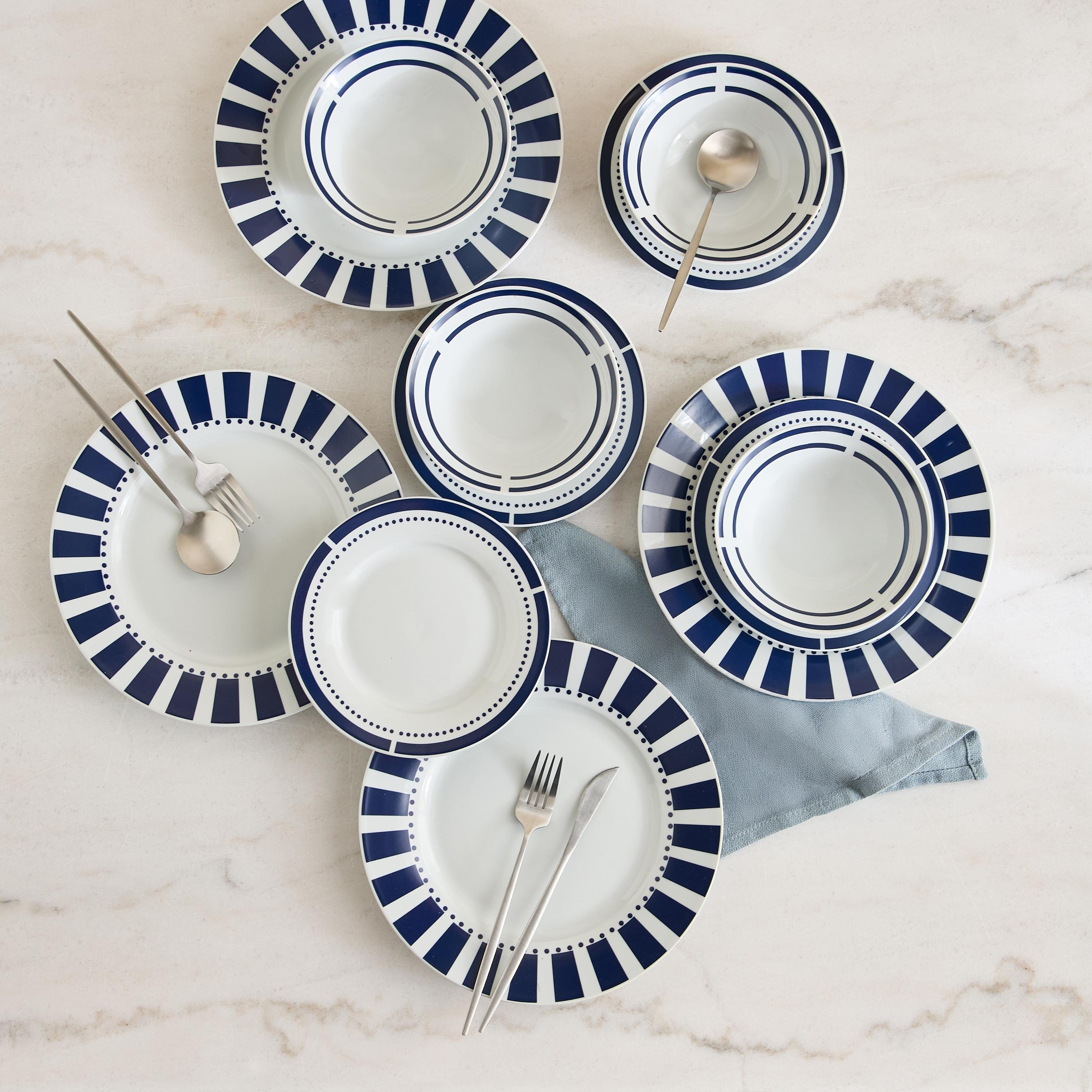 طقم عشاء بورسلين 12 قطعة من أتلانتا - يخدم 4 أفراد-hbxhomeware-hbxkitchen-image-1