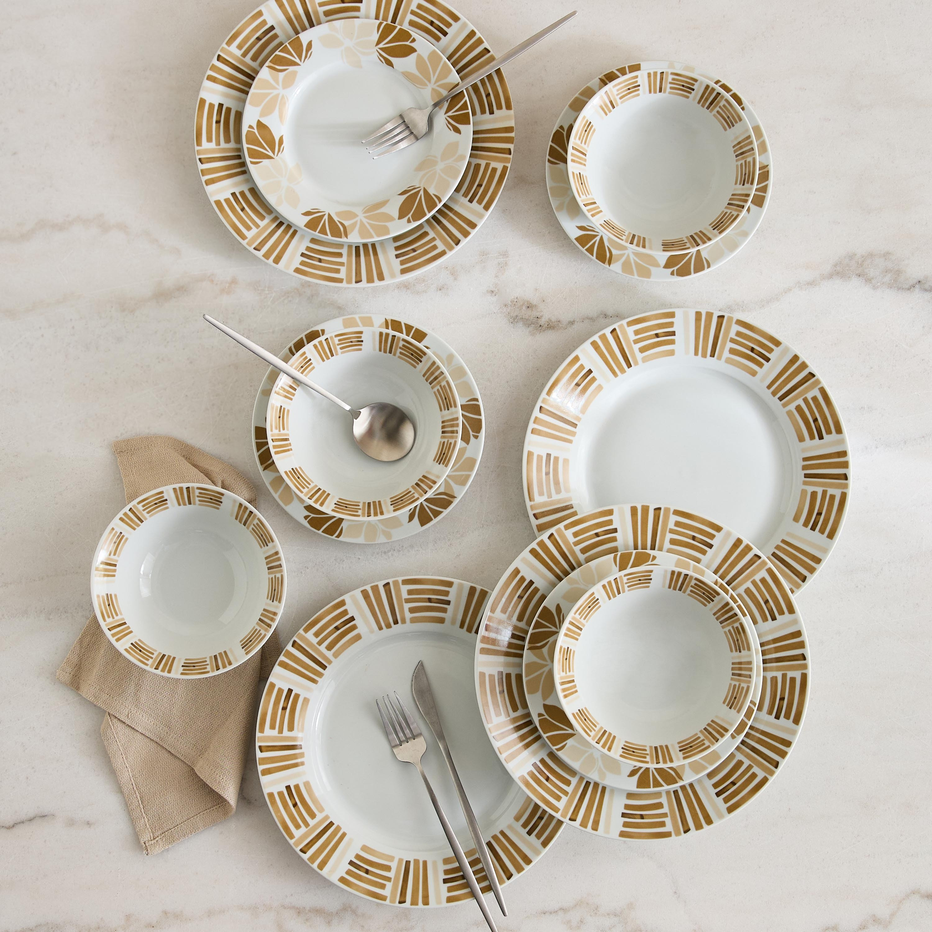 طقم عشاء بورسلان 12 قطعة من أتلانتا - 4 أفراد-hbxhomeware-hbxkitchen-image-1