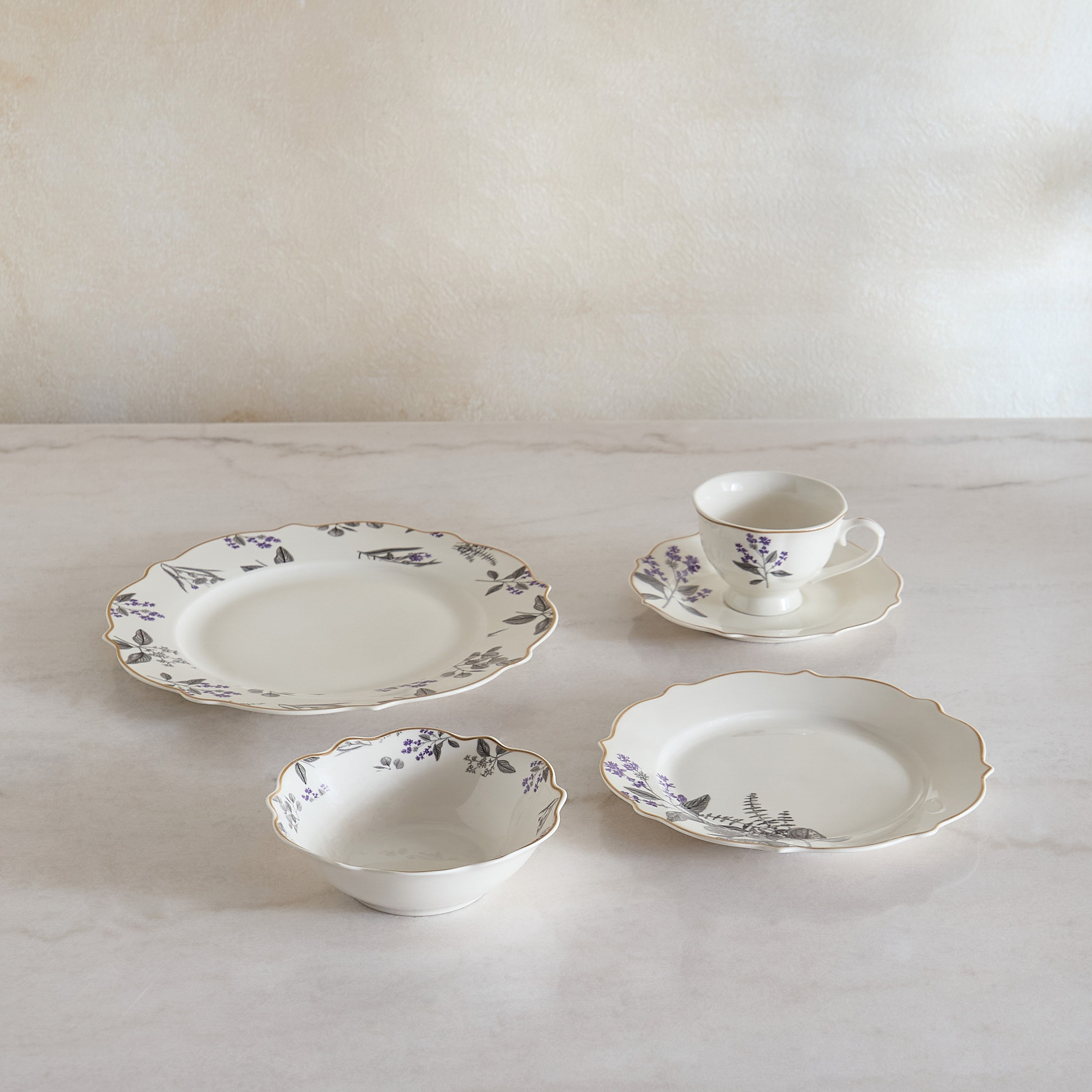 طقم عشاء 20 قطعة من بريميا - لـ 4 أفراد-hbxdiningroom-tabletop-dinnersets-image-2