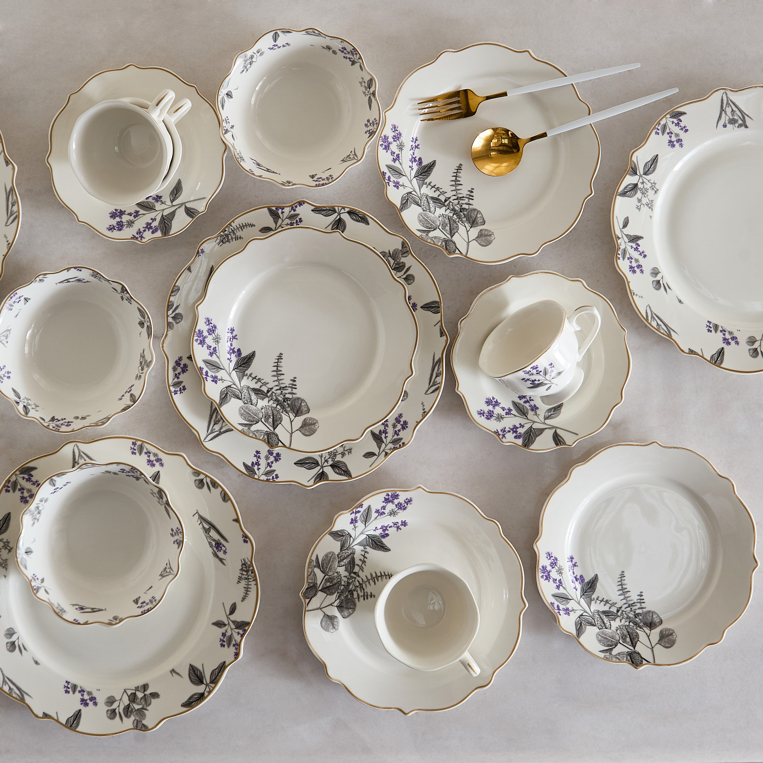 طقم عشاء 20 قطعة من بريميا - لـ 4 أفراد-hbxdiningroom-tabletop-dinnersets-image-7