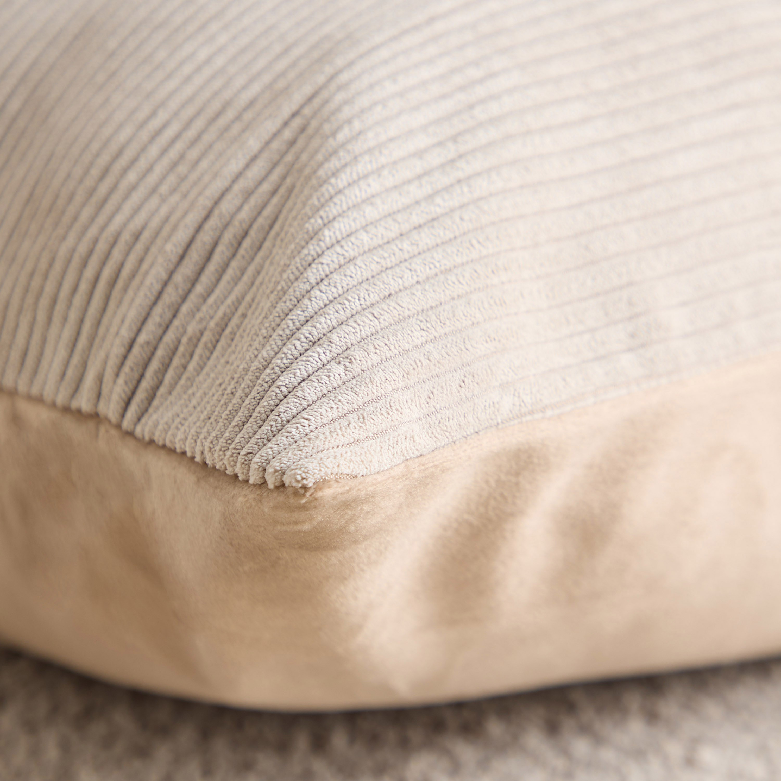 VelvetEase Corduroy Cushion Cover - 50x50 cm-hbxhomeware-hbxbedroom-image-3