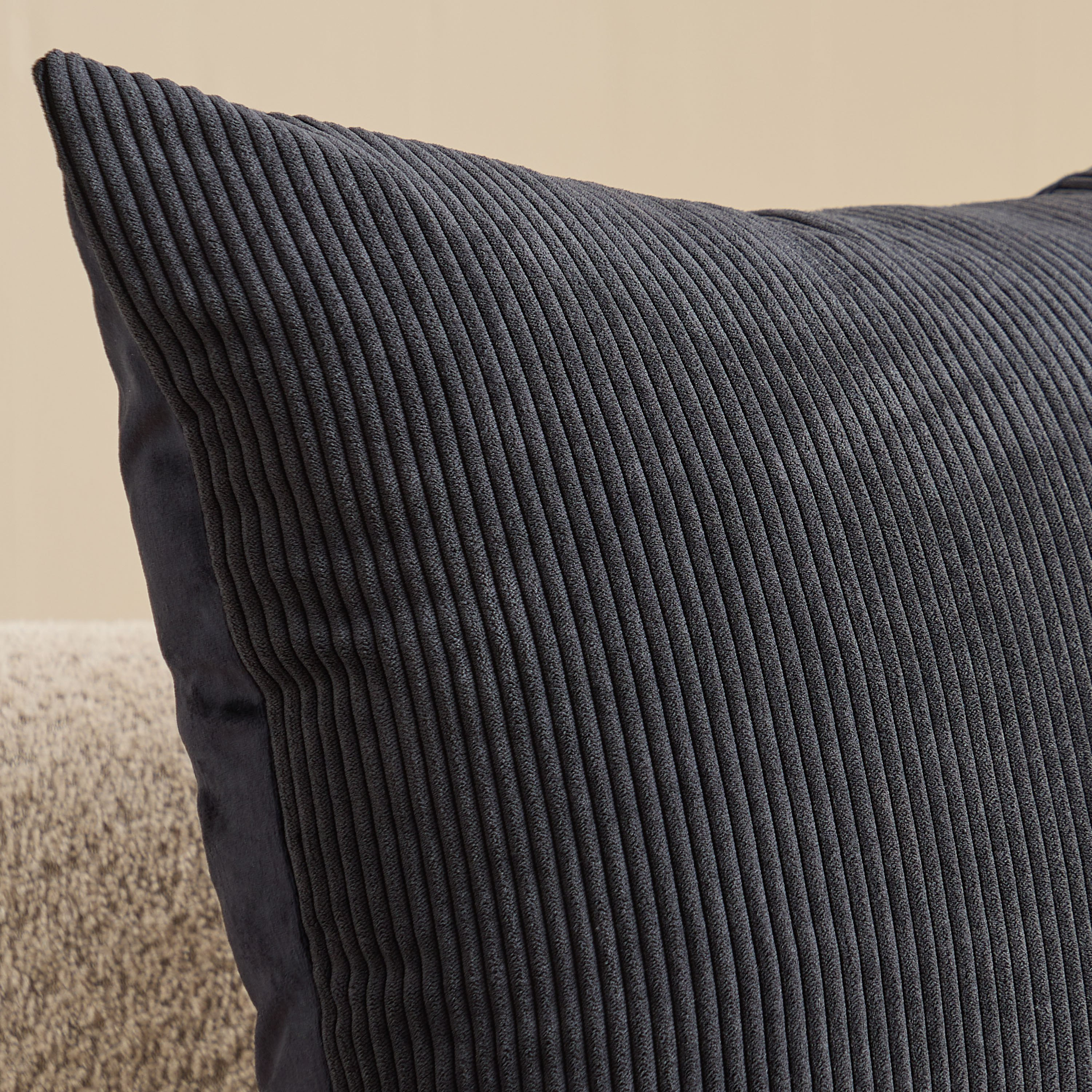 VelvetEase Corduroy Cushion Cover - 50x50 cm-hbxhomeware-hbxbedroom-image-2