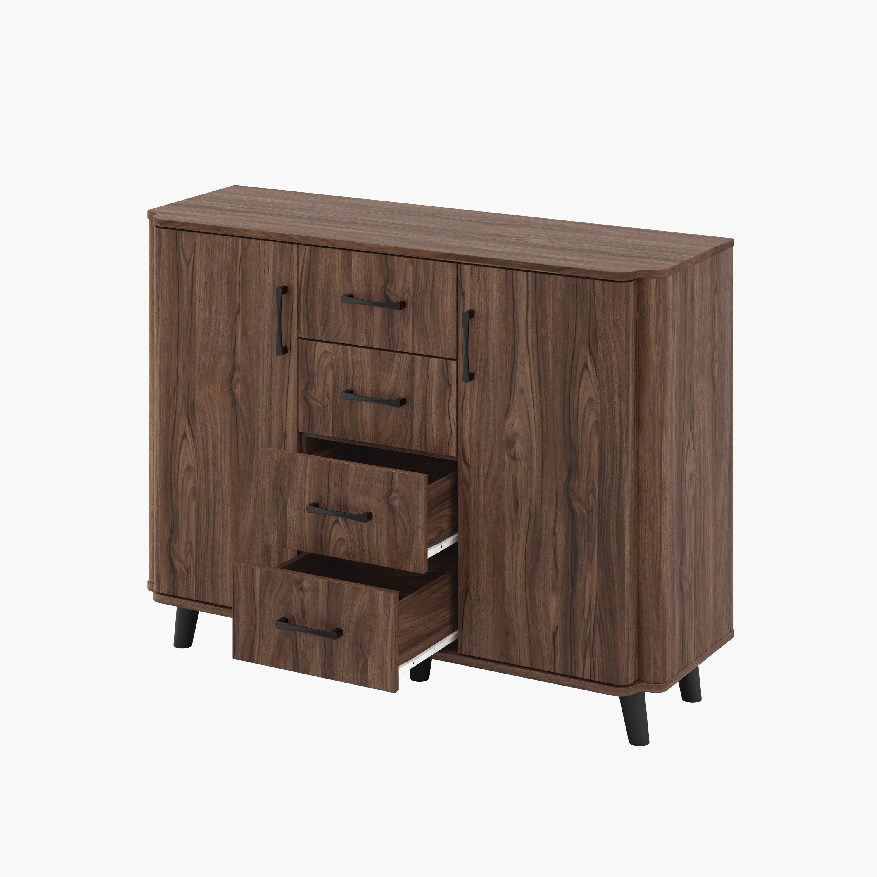 Hannah 1.2 Meter 2-Door Sideboard with 4 Drawers-hbxfurniture-diningroom-buffetsandsideboards-image-3