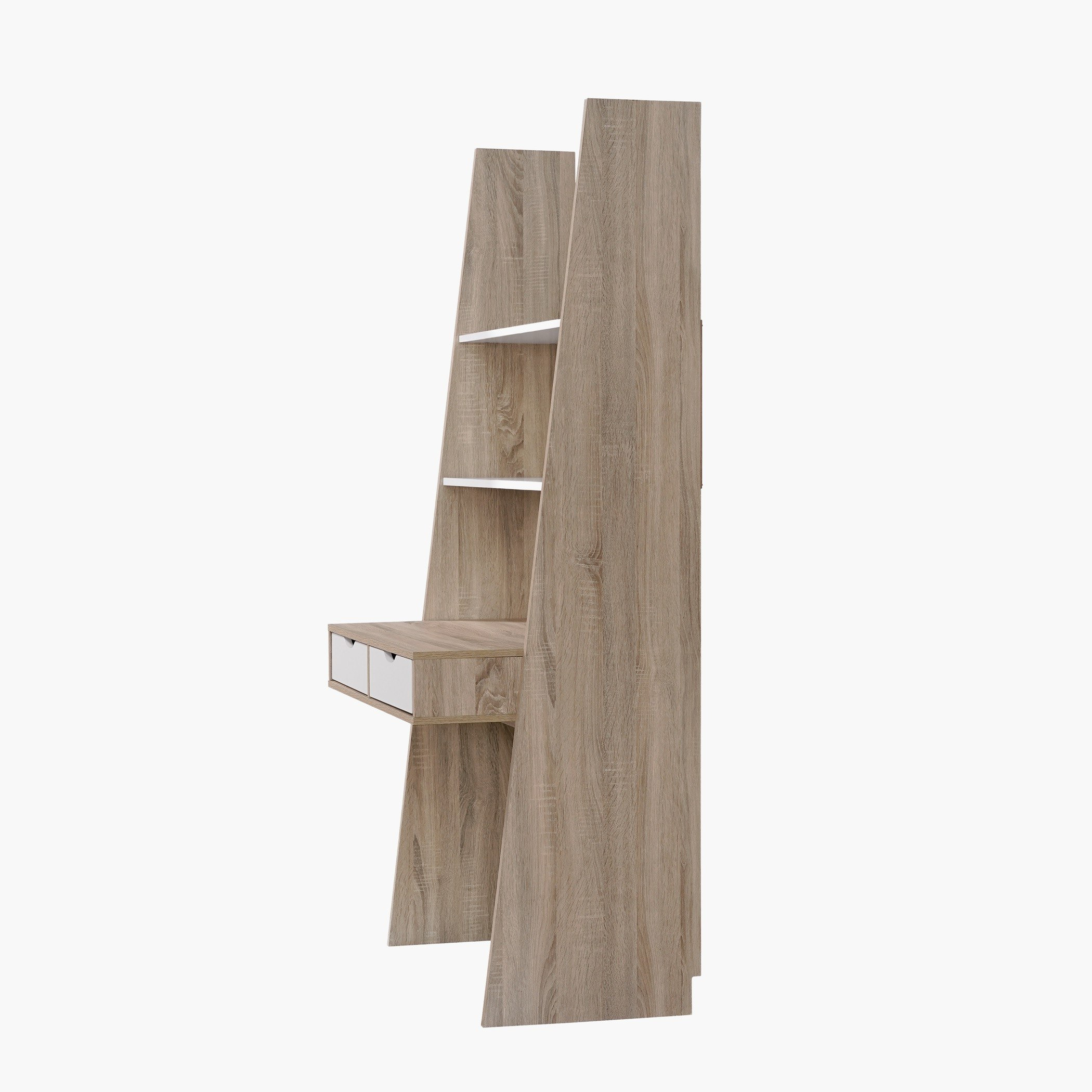 Melona 2-Drawer Study Desk with Hutch-hbxfurniture-office-desks-image-5