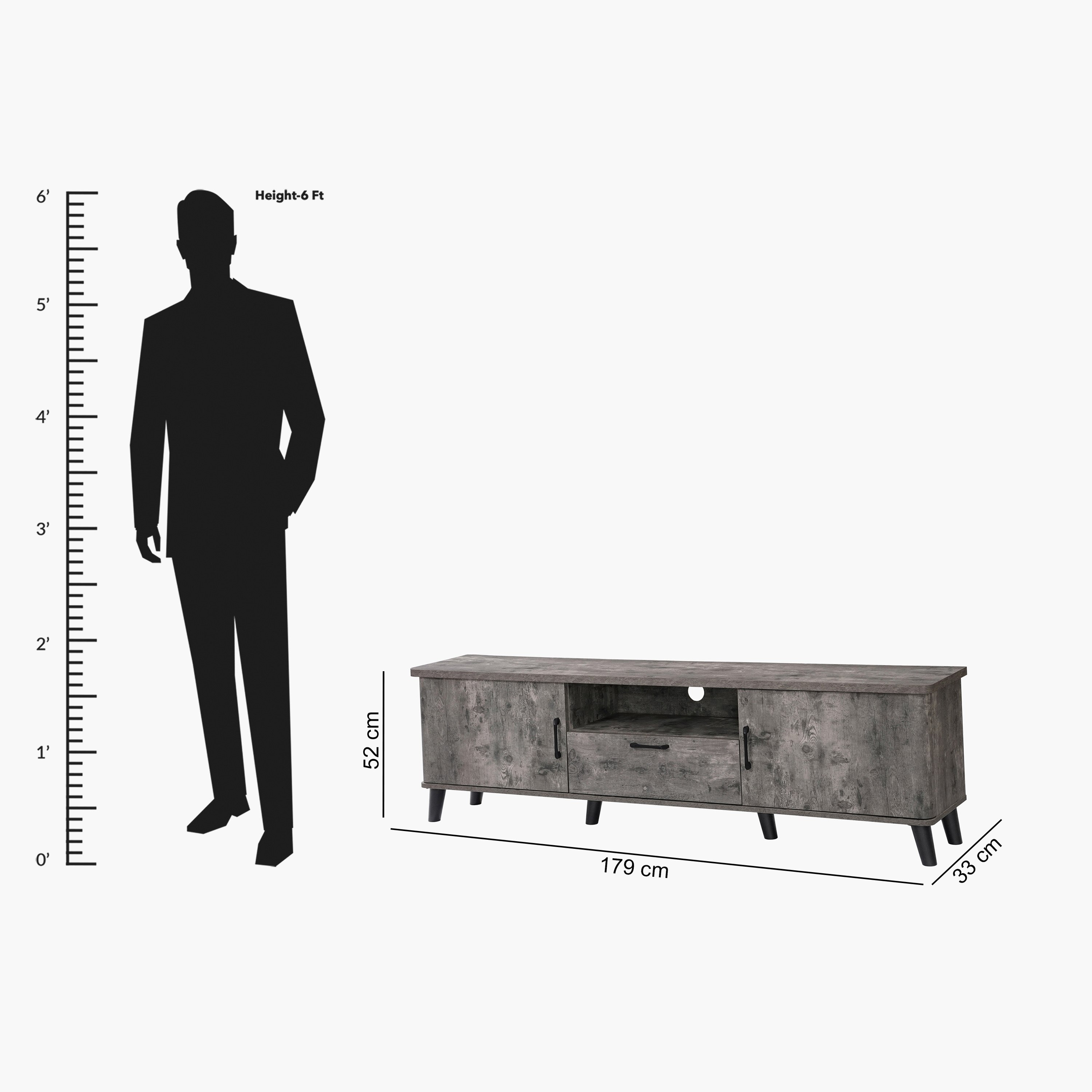 Monza 1.8 Metre Large TV Unit for TVs up to 75 inches-hbxlivingroom-mediaunitsandstorage-tvunits-image-8