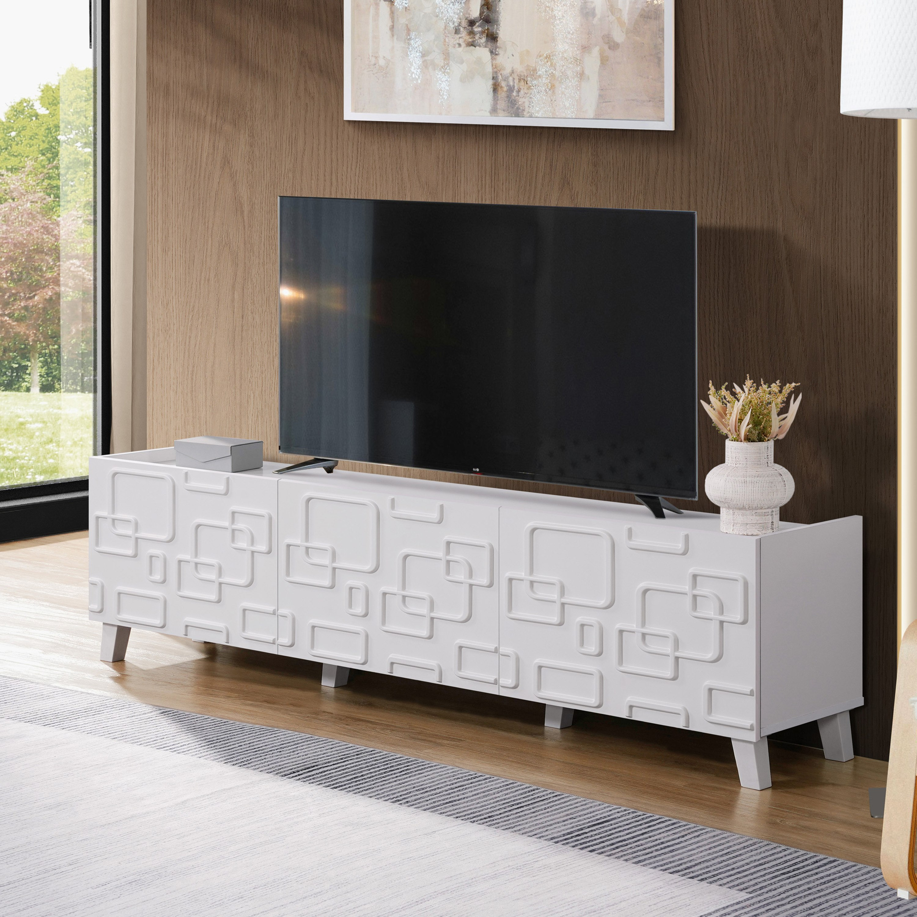 وحدة تلفزيون كبيرة 1.8 متر للأجهزة حتى 75 بوصة من إكسينيا-hbxlivingroom-mediaunitsandstorage-tvunits-image-1