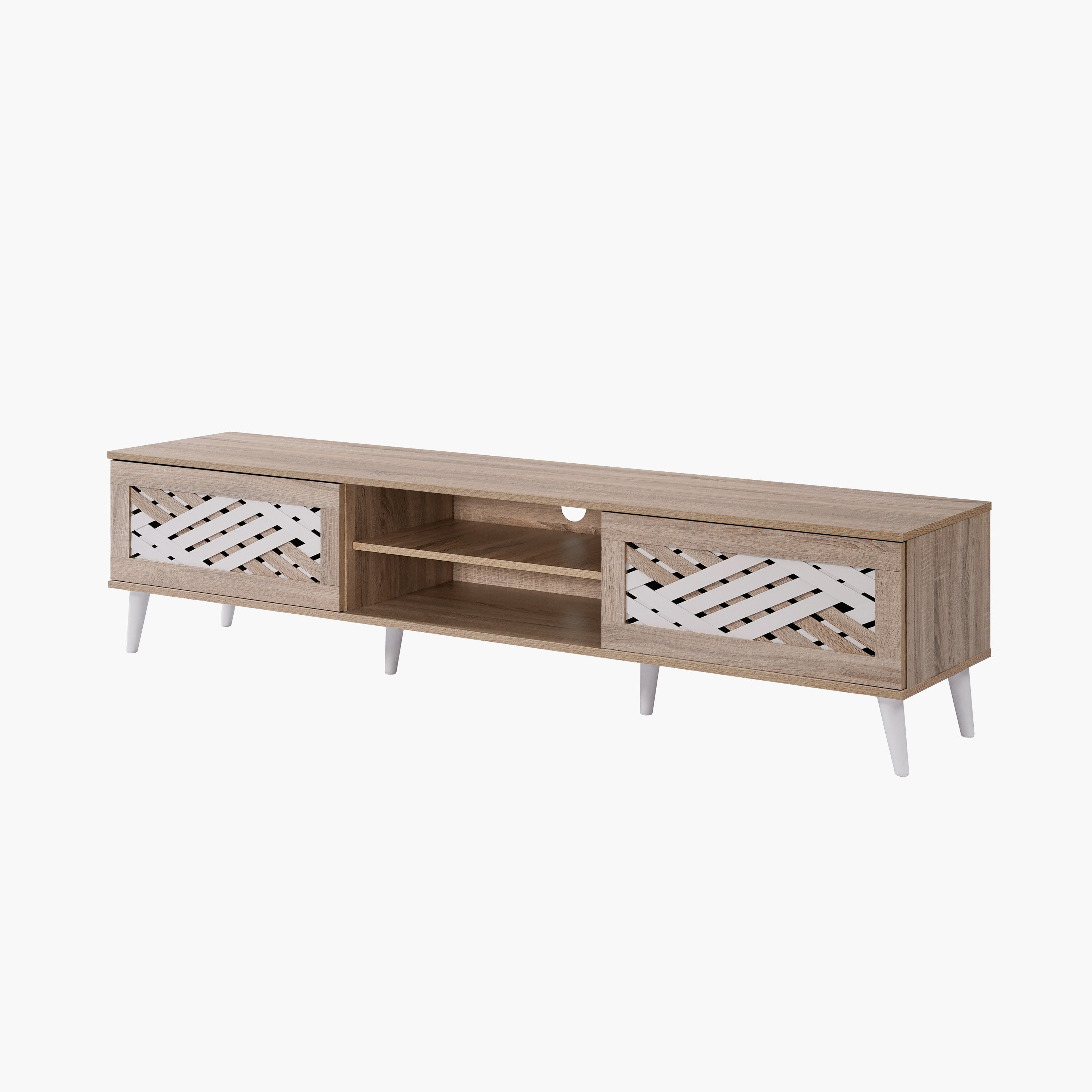 Twix 1.8 Metre Large TV Unit for TVs up to 75 inches-hbxlivingroom-mediaunitsandstorage-tvunits-image-4