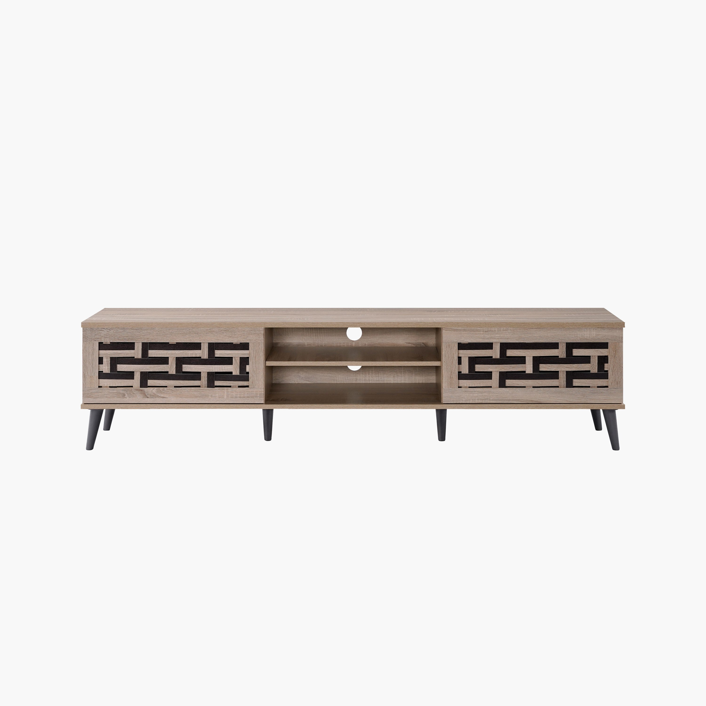 Barret 1.8 Metre Large TV Unit for TVs up to 75 inches-hbxlivingroom-mediaunitsandstorage-tvunits-image-2
