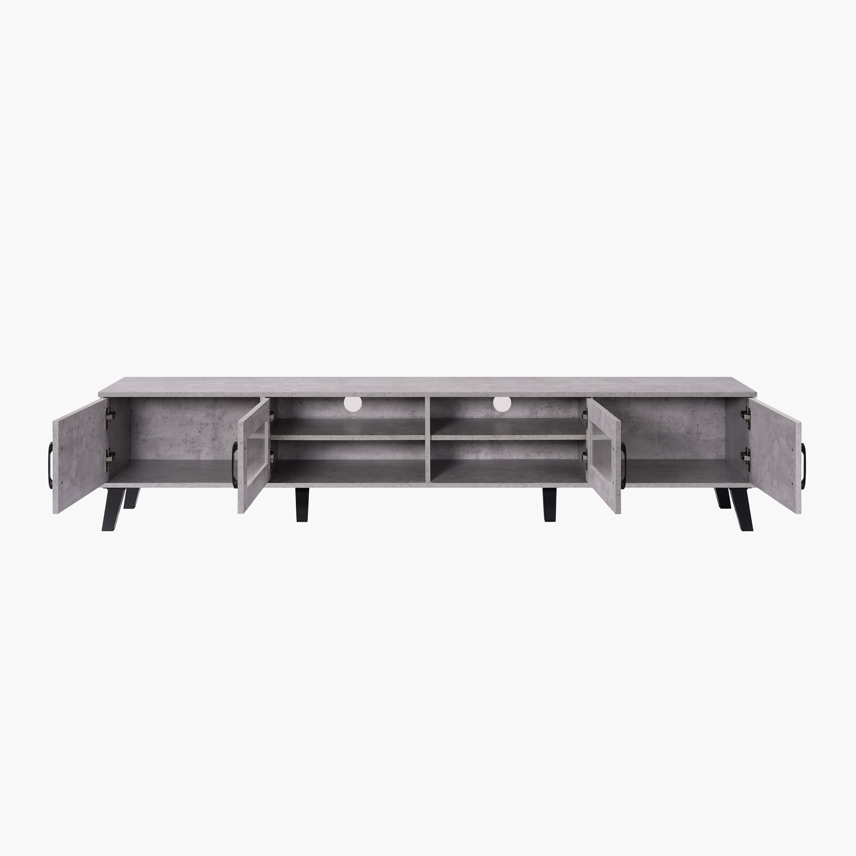 Celio 2 Metre Large TV Unit for TVs up to 80 inches-hbxlivingroom-mediaunitsandstorage-tvunits-image-3