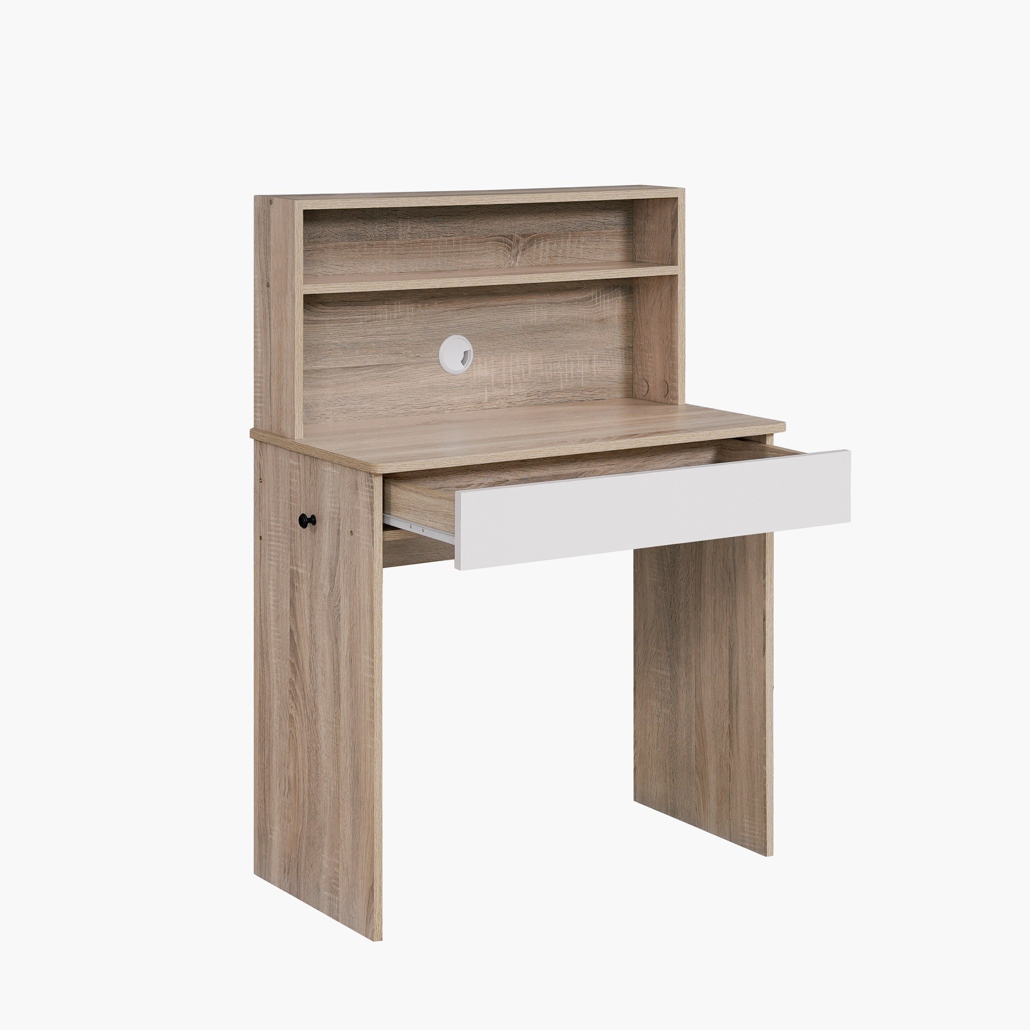 Islet Compact 1-Drawer Study Desk with Hutch-hbxfurniture-office-desks-image-3