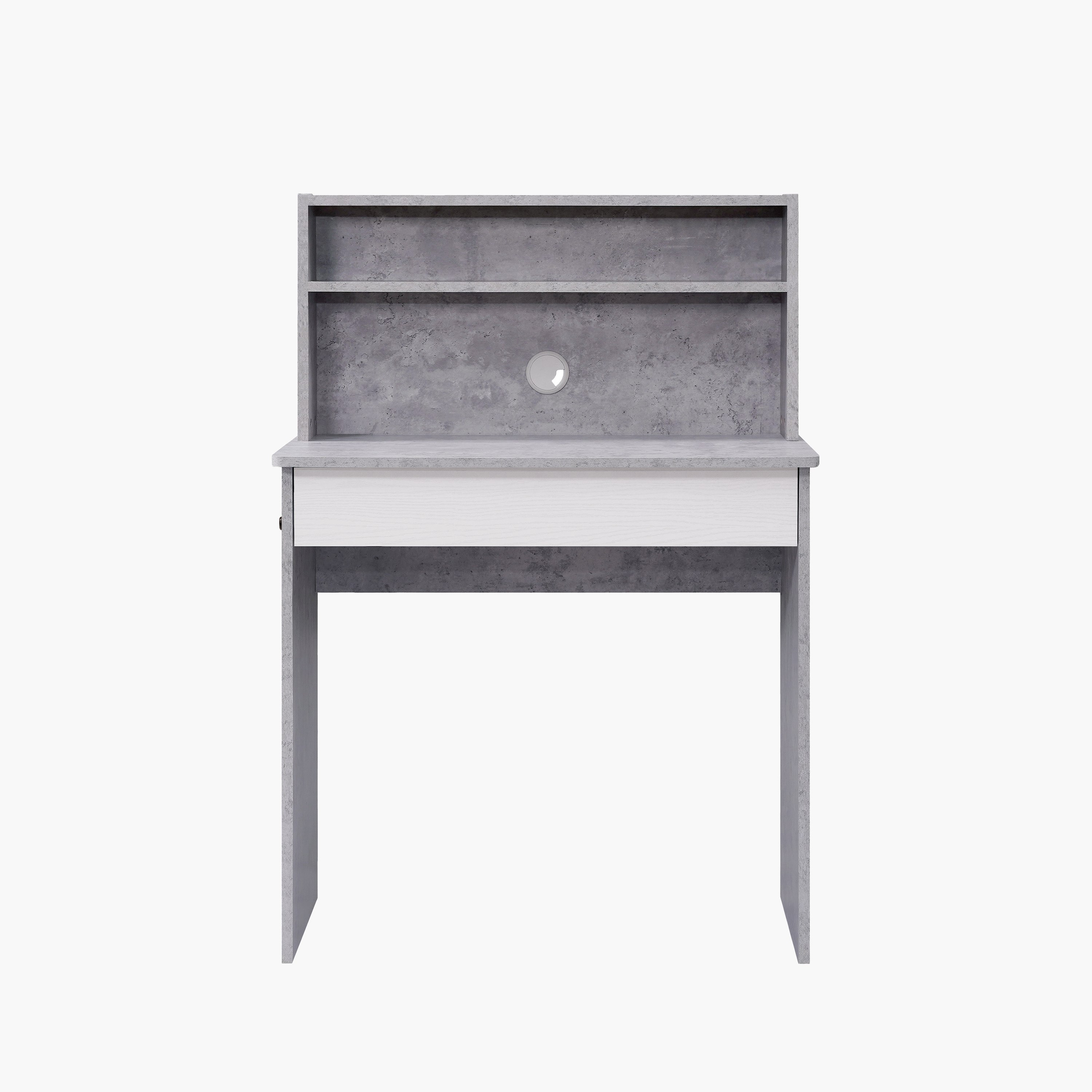 Islet Compact 1-Drawer Study Desk with Hutch-hbxfurniture-office-desks-image-2