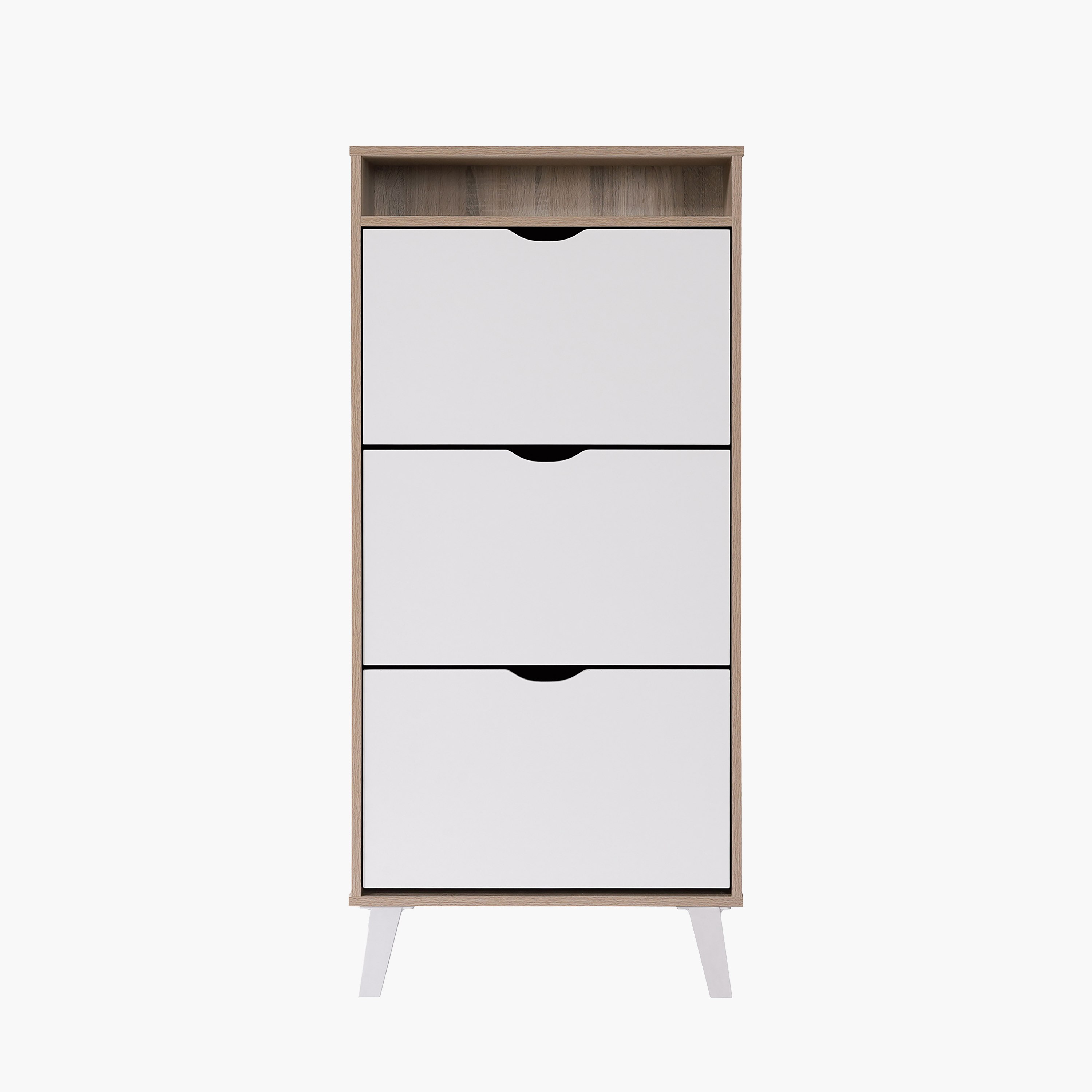 Alford Albany 18-Pair 3-Tier Shoe Cabinet with Open Shelf-PROMO_HB_BAH_THRESHOLD_Furniture_100426-image-3