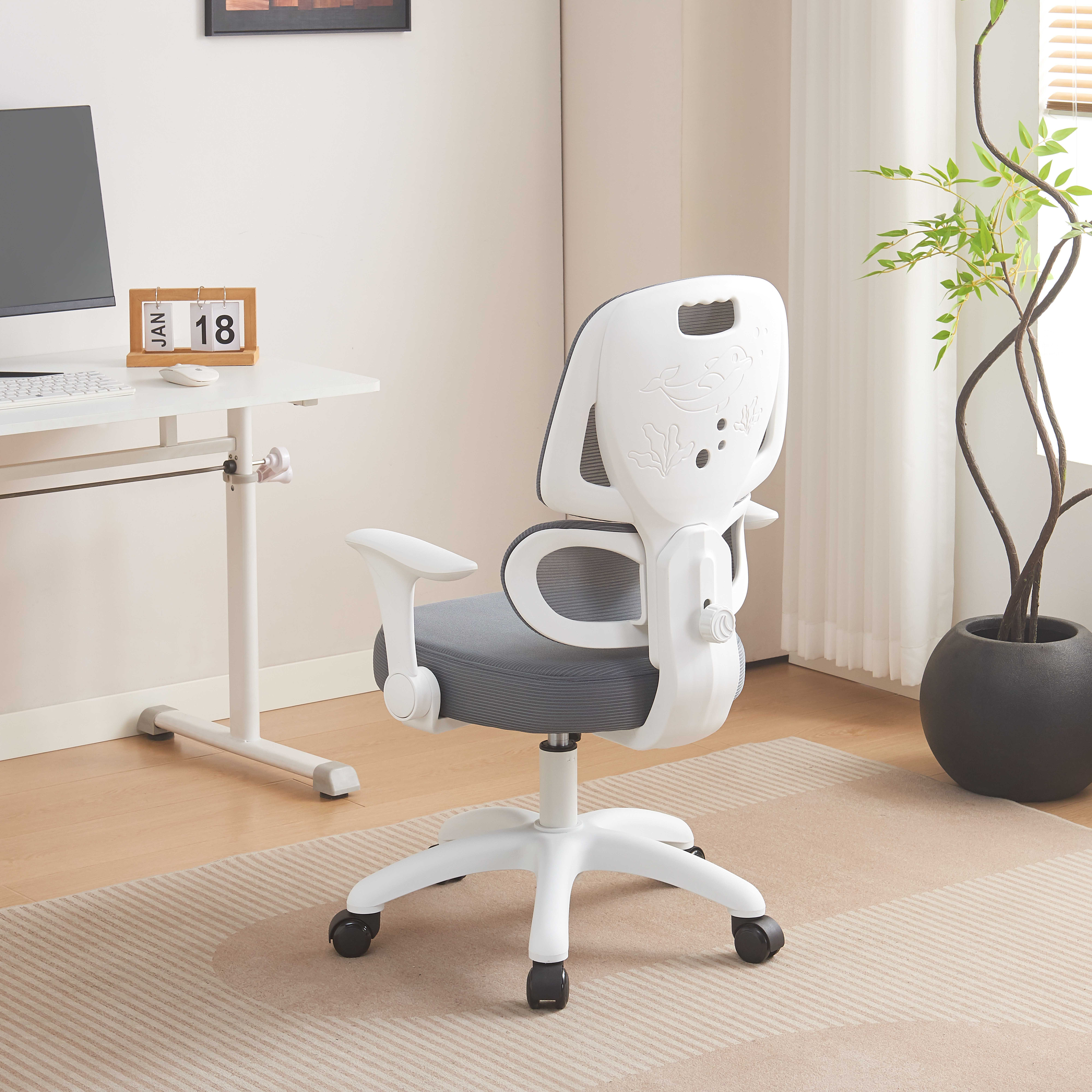 Tulip Bubble High Back Kids Chair-hbxfurniture-kidsroom-studychairs-image-2