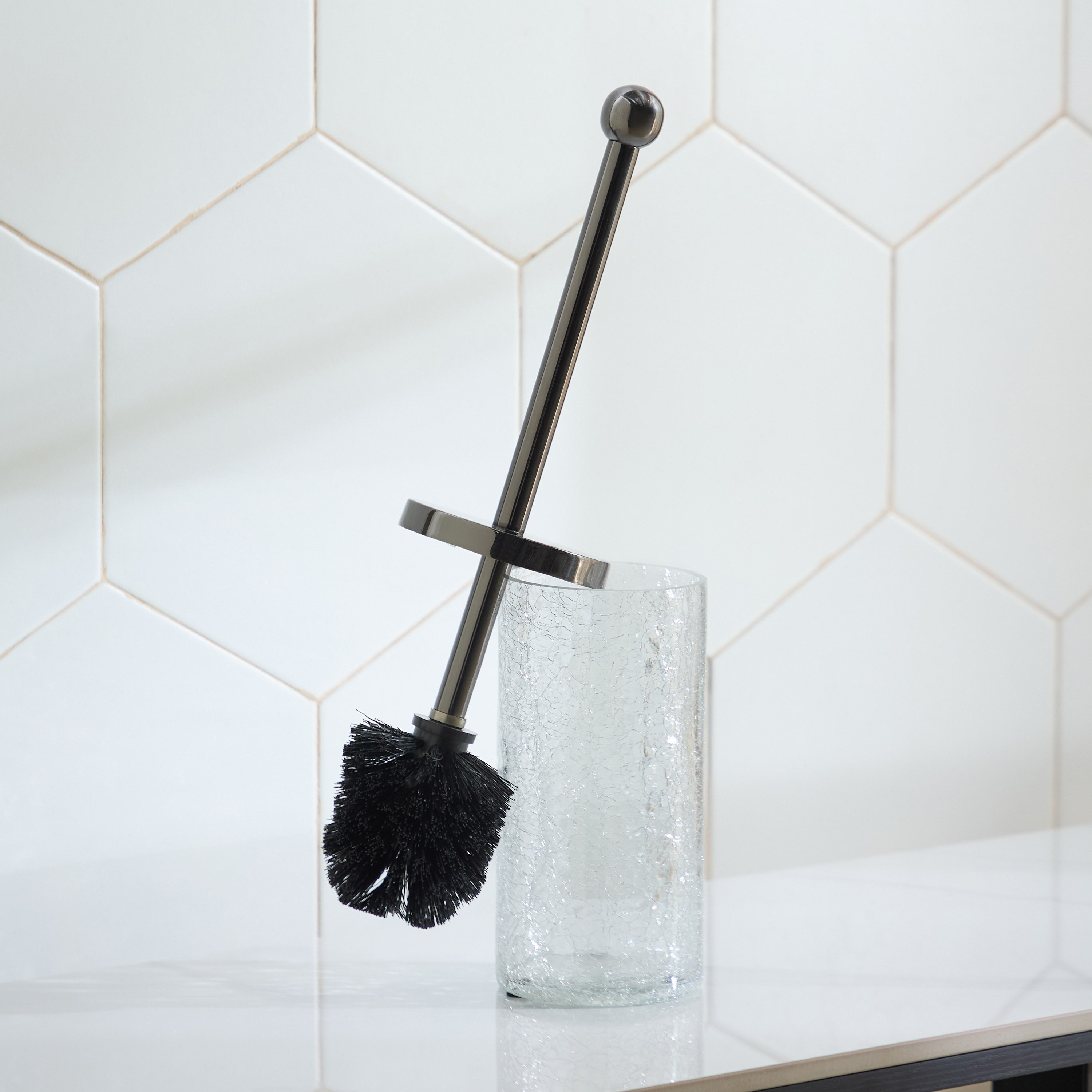 Cristal Glass Toilet Brush Holder-hbxbathroom-laundry-cleaningaccessories-image-2