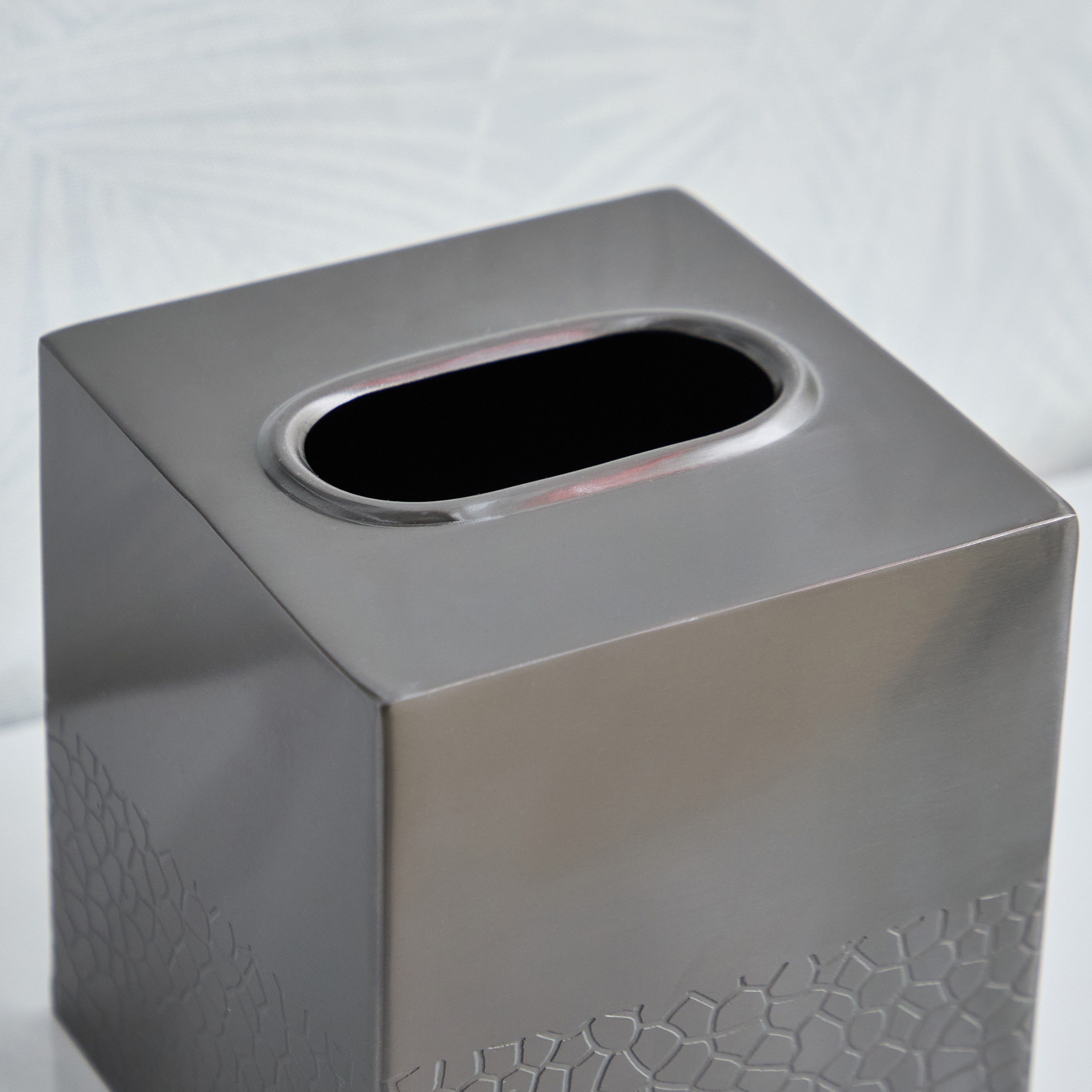 Elton Stainless Steel Tissue Box Holder-hbxhomeware-bathandlaundry-tissueboxesandcottonjars-image-3