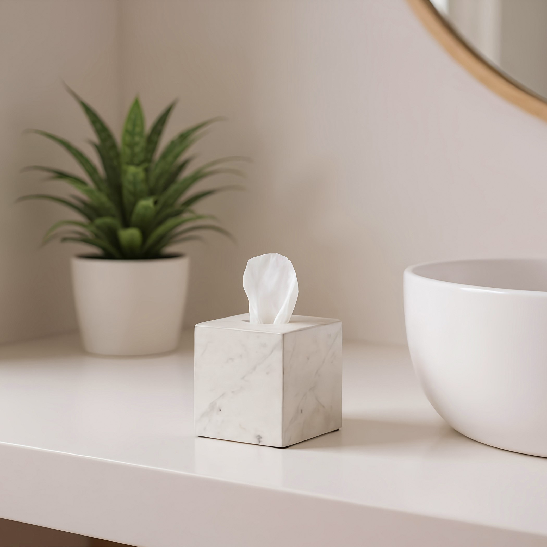 علبة مناديل رخام من رويال-hbxhomeware-bathandlaundry-tissueboxesandcottonjars-image-4