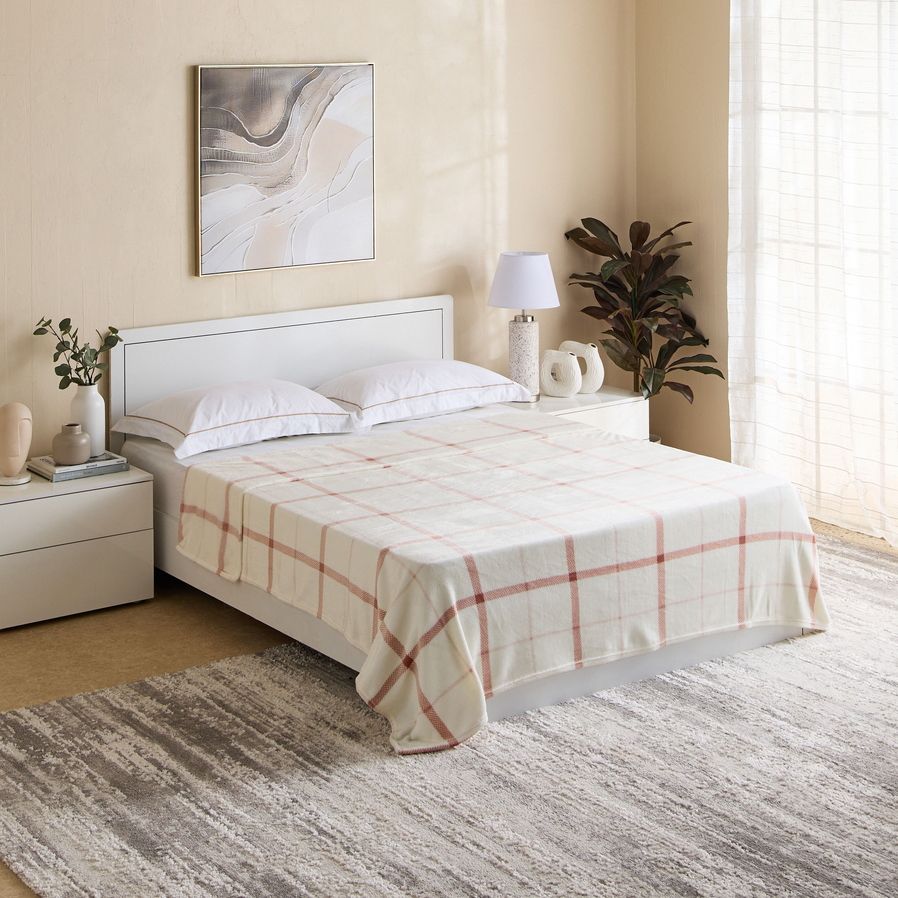 Matrix Malbork Printed Flannel Queen Blanket - 200x220 cm-hbxhomeware-hbxbedroom-image-6